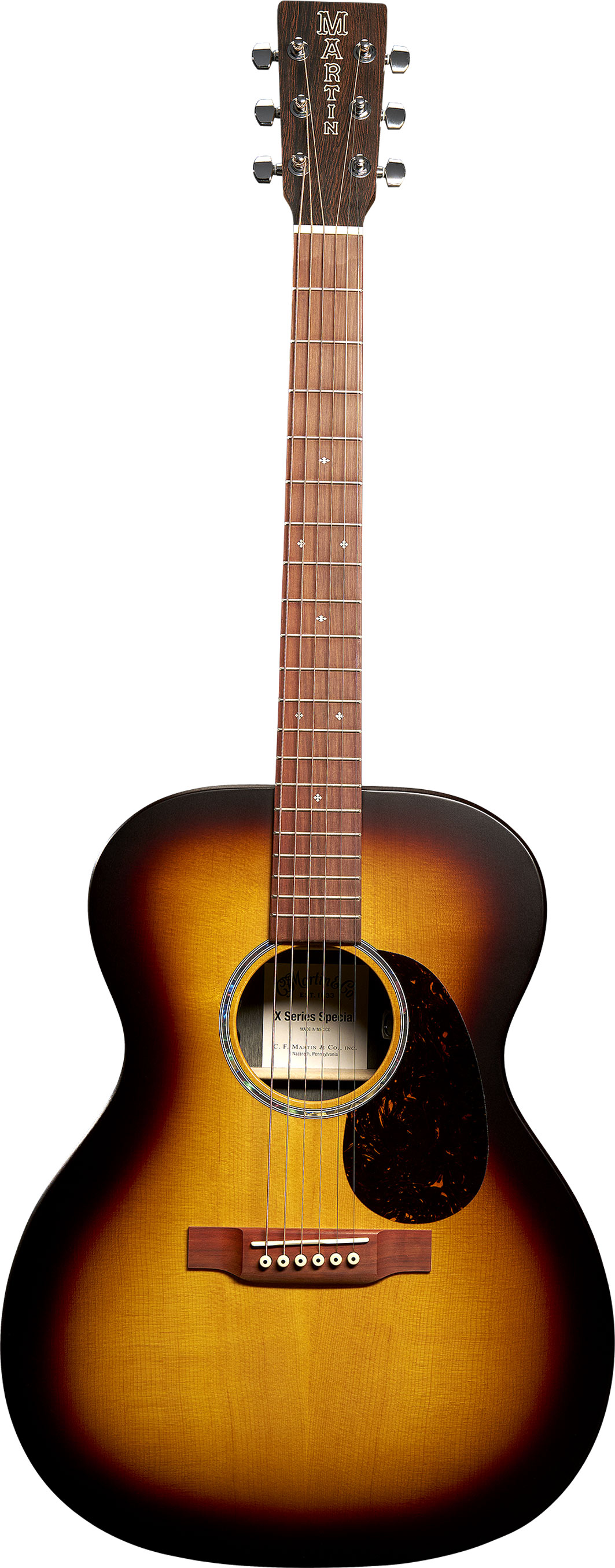 Martin X Series 000-X2E Brazilian Burst Special