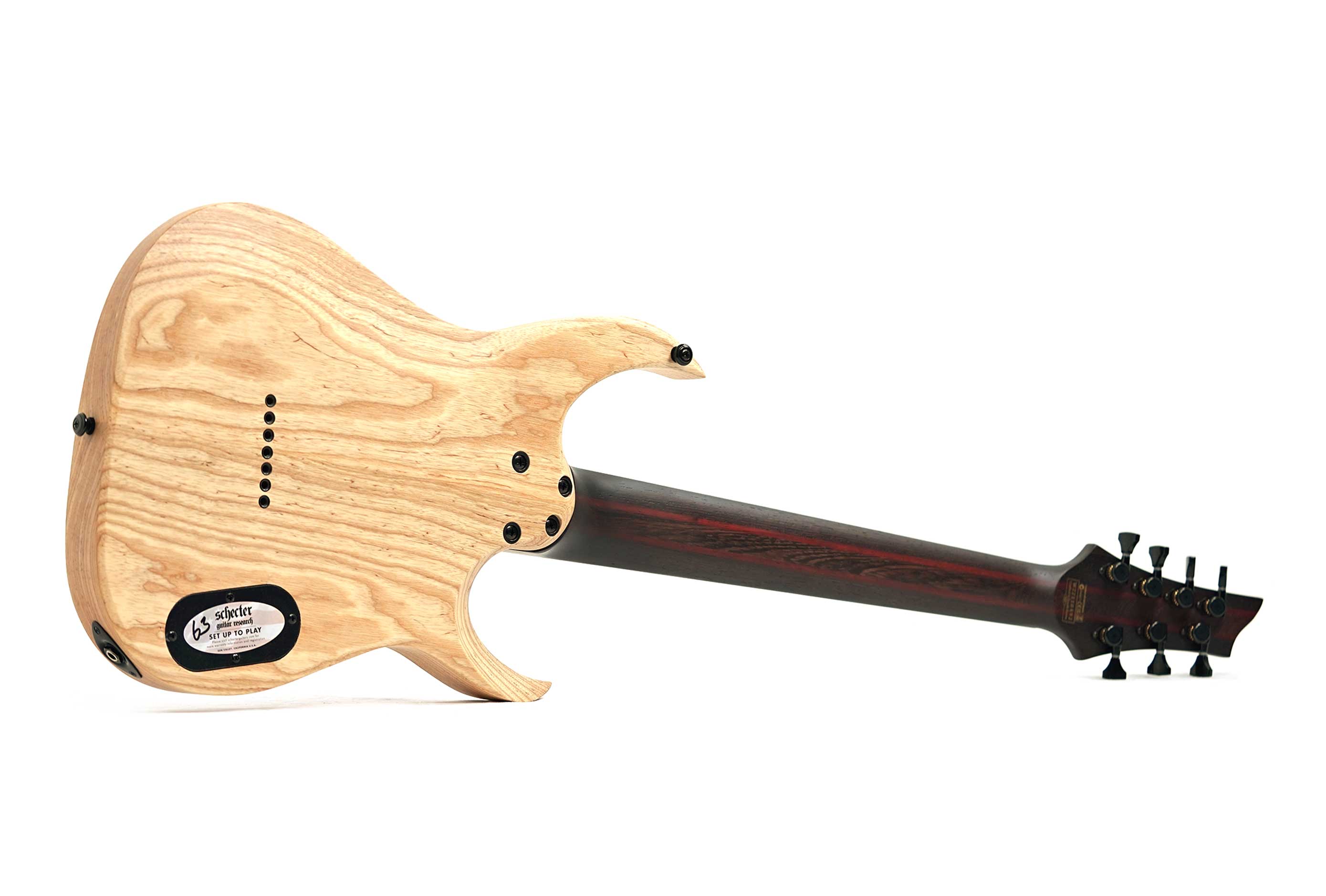 Schecter John Browne TAO-7 Satin Trans Purple Left Handed