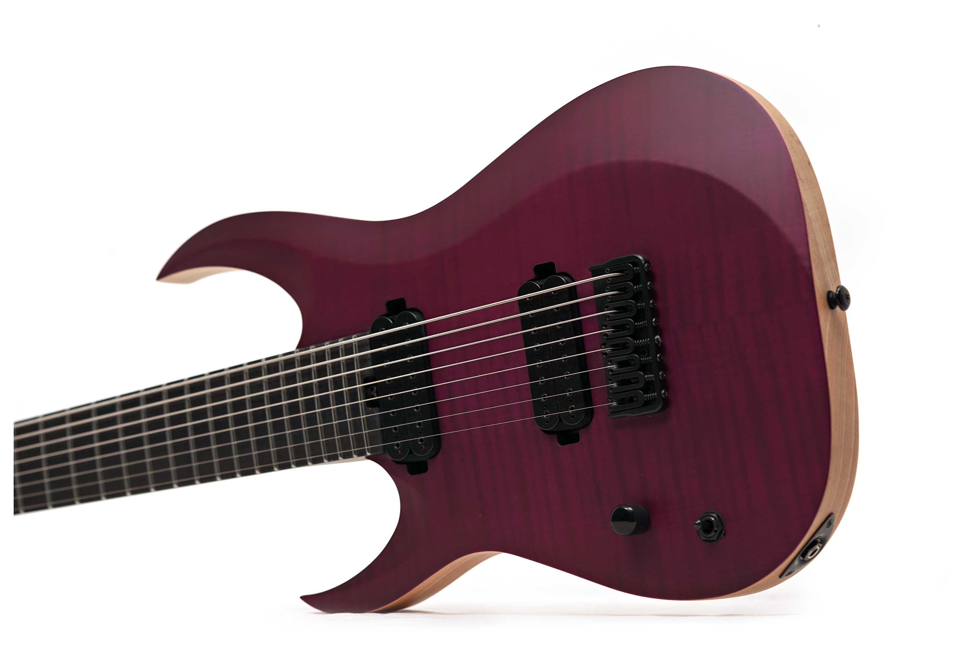 Schecter John Browne TAO-8 Satin Trans Purple Left Handed