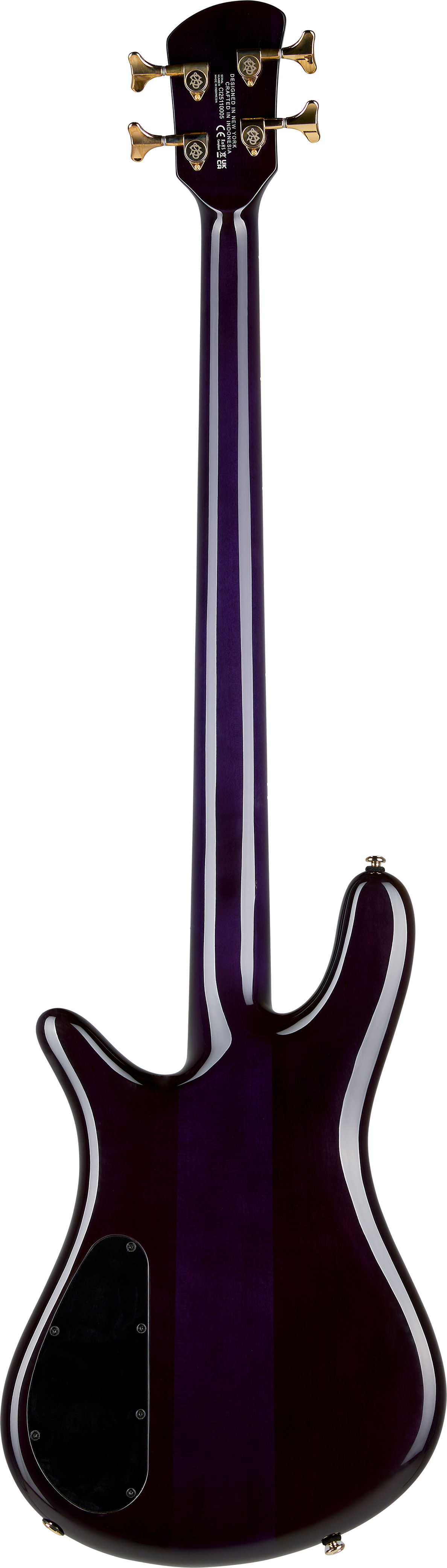 Spector Icon NS-2 Neck Through Purple Cherry