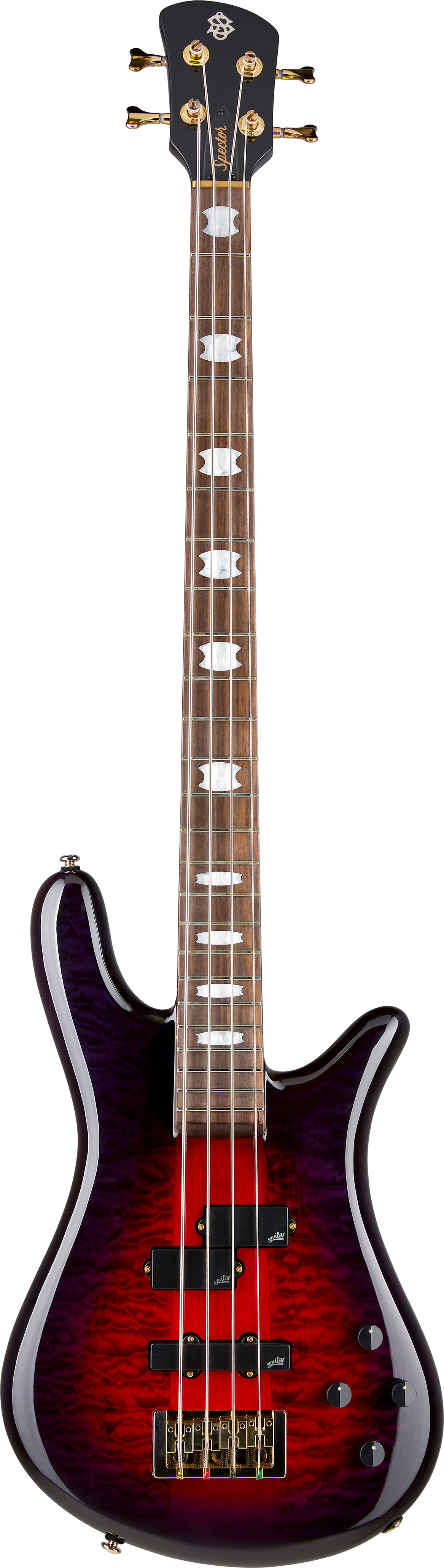 Spector Icon NS-2 Neck Through Purple Cherry