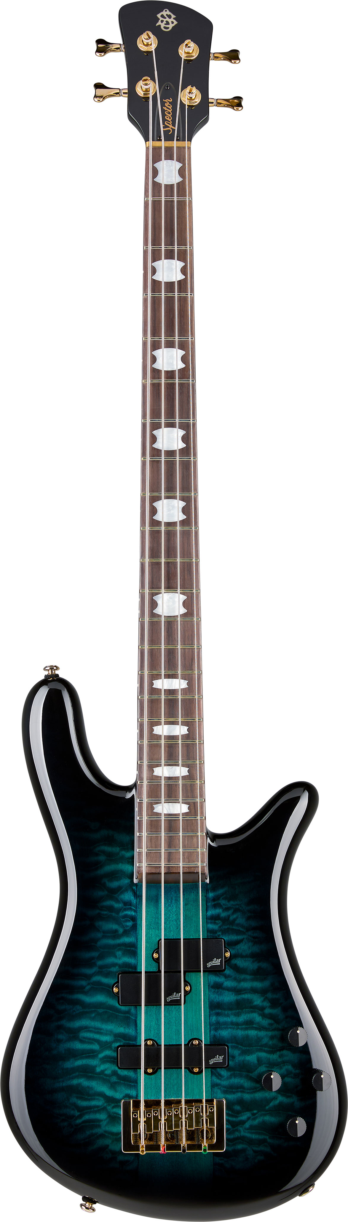 Spector Icon NS-2 Neck Through Black and Blue