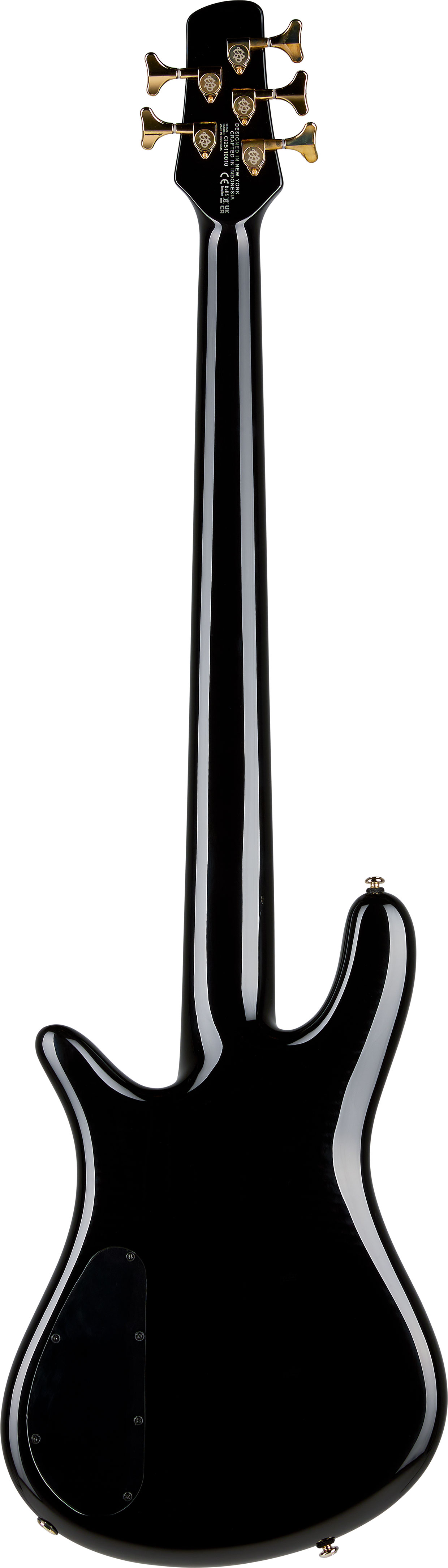 Spector Icon NS-5 Neck Through Black and Blue