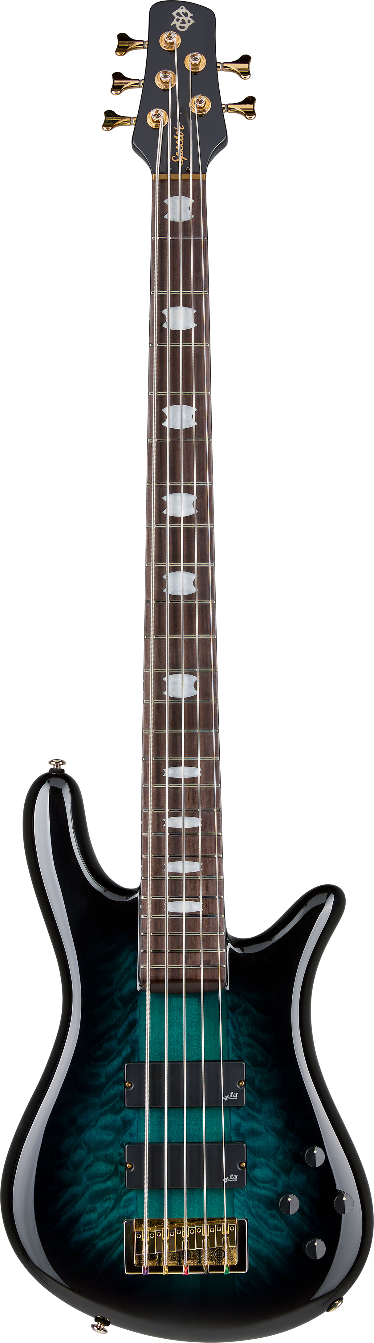Spector Icon NS-5 Neck Through Black and Blue