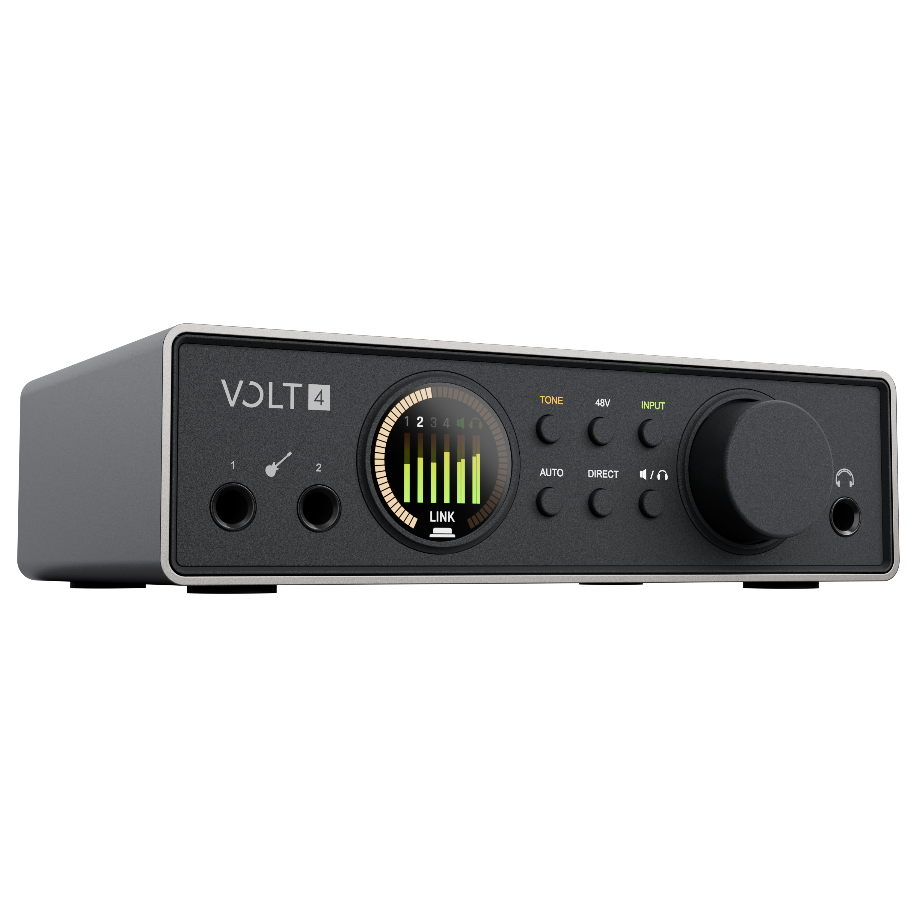 Universal Audio Volt 4 Gen 2 12-in/6-out USB with 2 Mic Preamps and 2 Line Inputs (MAC/WIN)