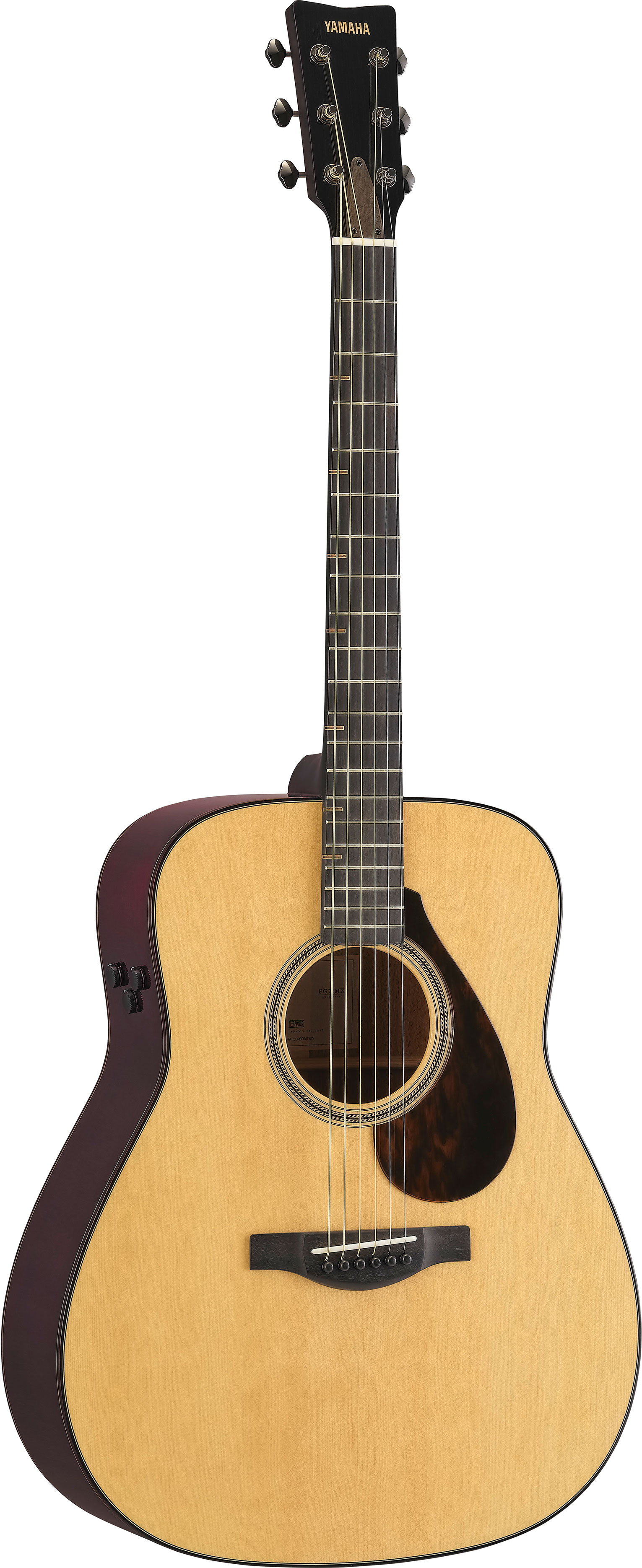 Yamaha FG7 MX Mahogany with Pickup