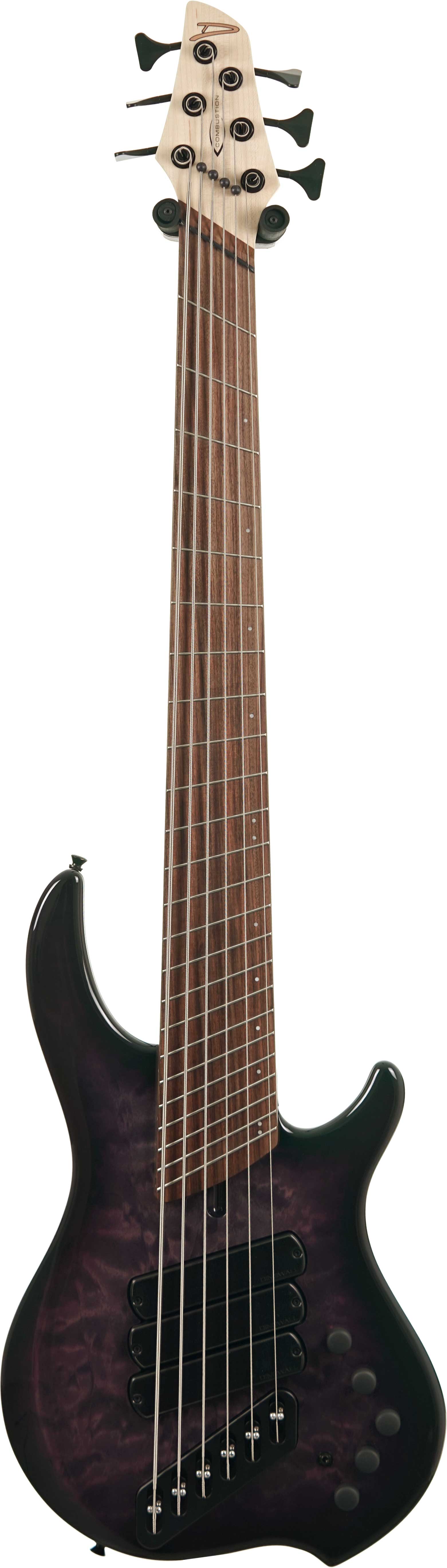 Dingwall Combustion 3 Pickup 6 String Ultraviolet Burst Quilt Pau Ferro Fingerboard #19413