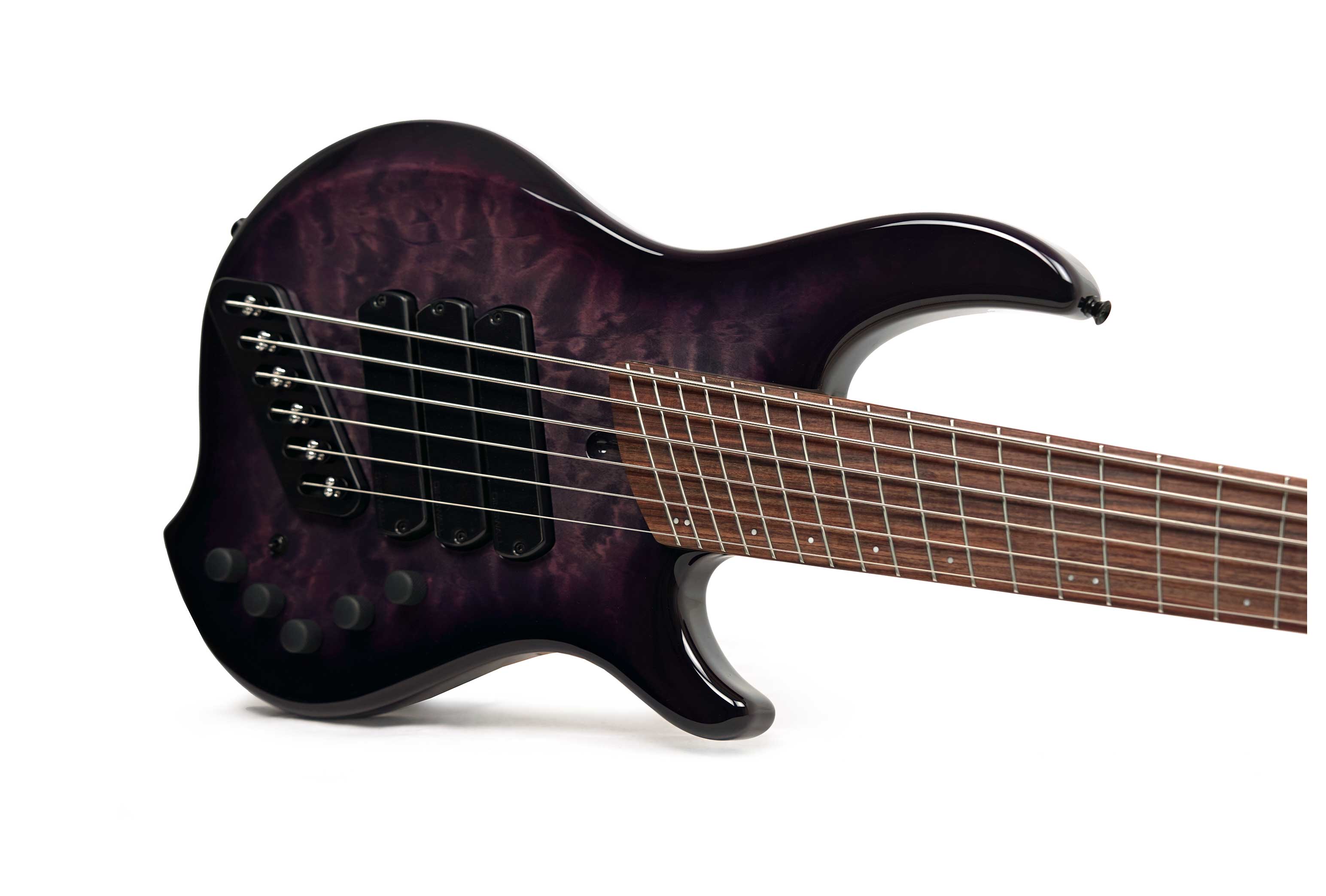 Dingwall Combustion 3 Pickup 6 String Ultraviolet Burst Quilt Pau Ferro Fingerboard #19413