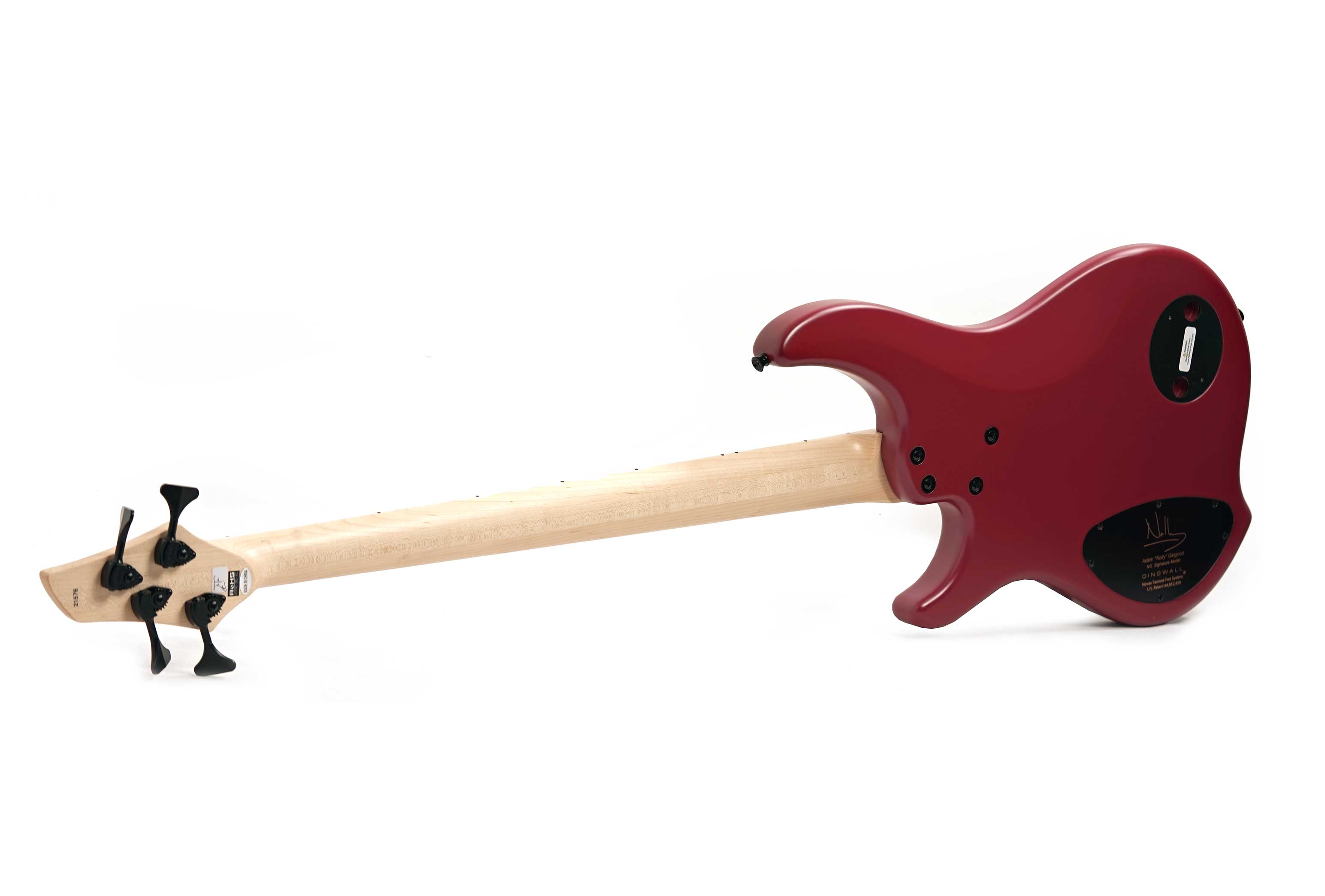 Dingwall NG3 4 String Matte Pegasus Red Maple Fingerboard #21576