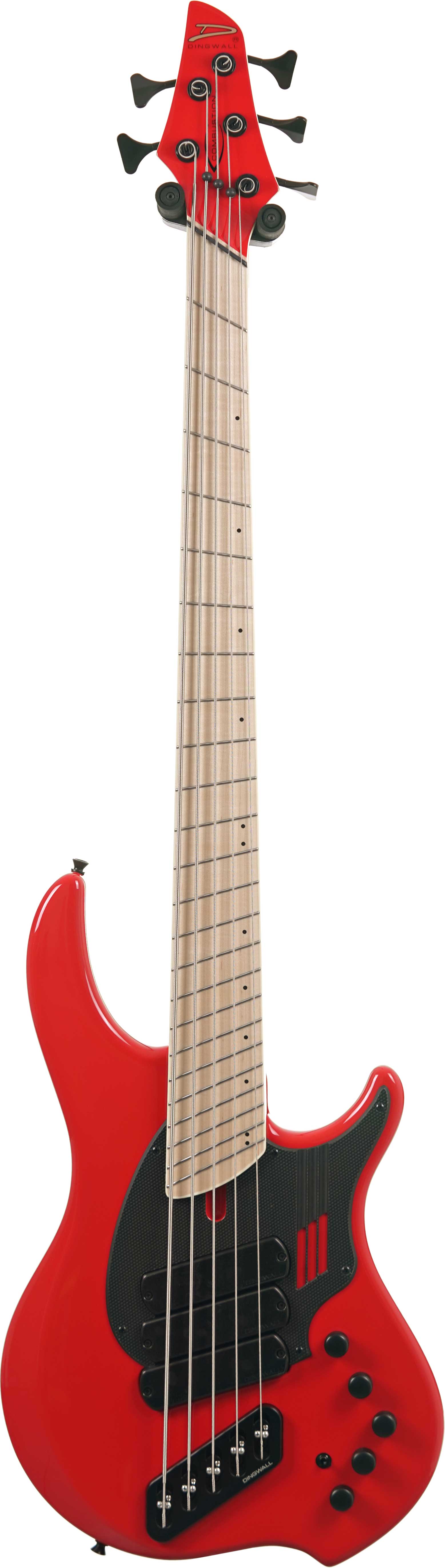 Dingwall NG3 5 String Ferrari Red Maple Fingerboard #21840