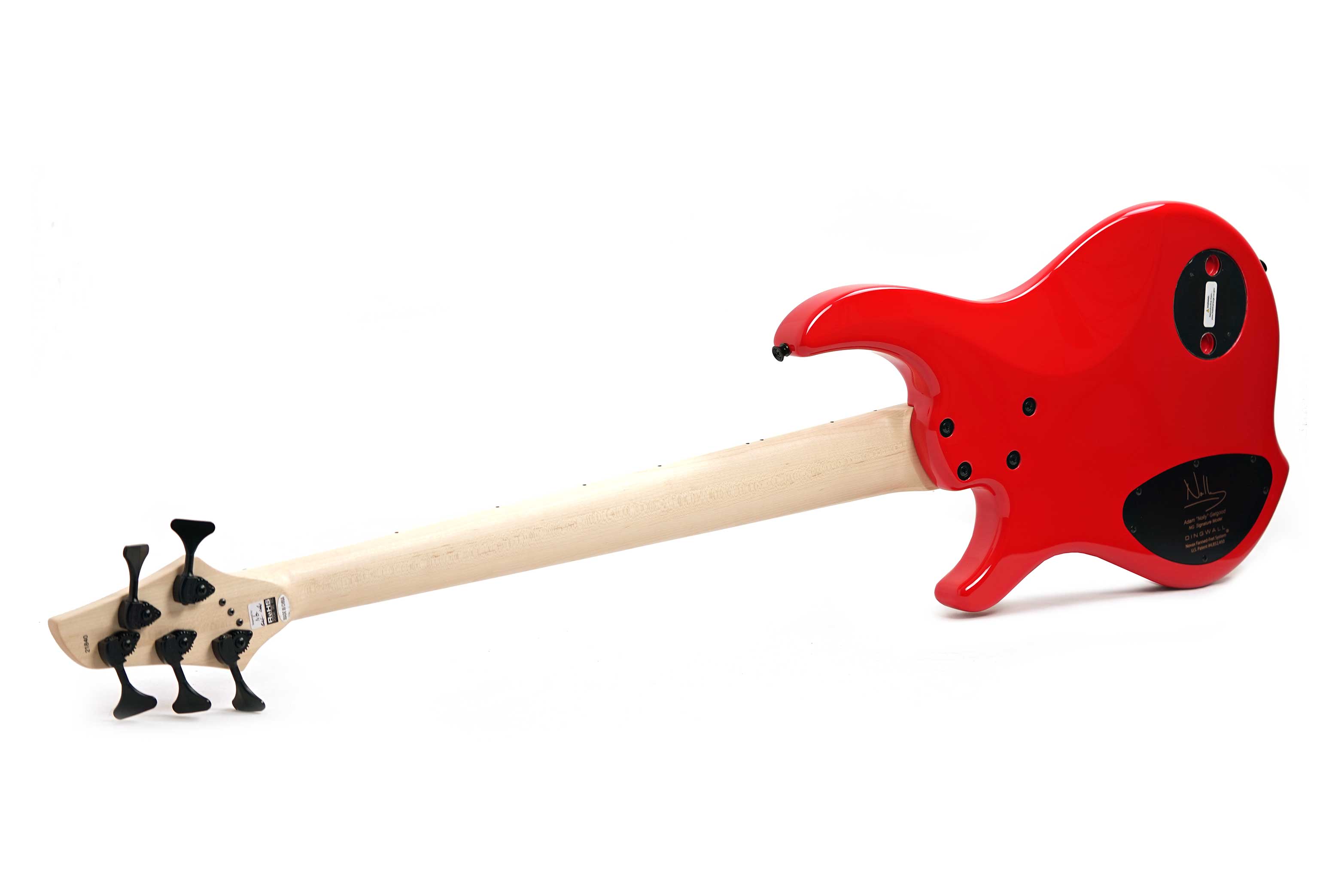 Dingwall NG3 5 String Ferrari Red Maple Fingerboard #21840