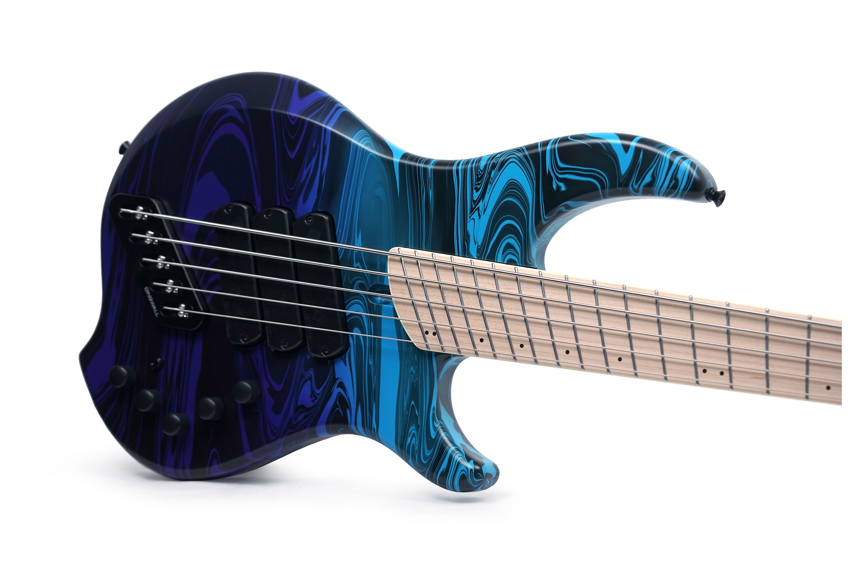 Dingwall NG3 5 String Purple Blue Fade Swirl Maple Fingerboard (Ex-Demo) #21762B