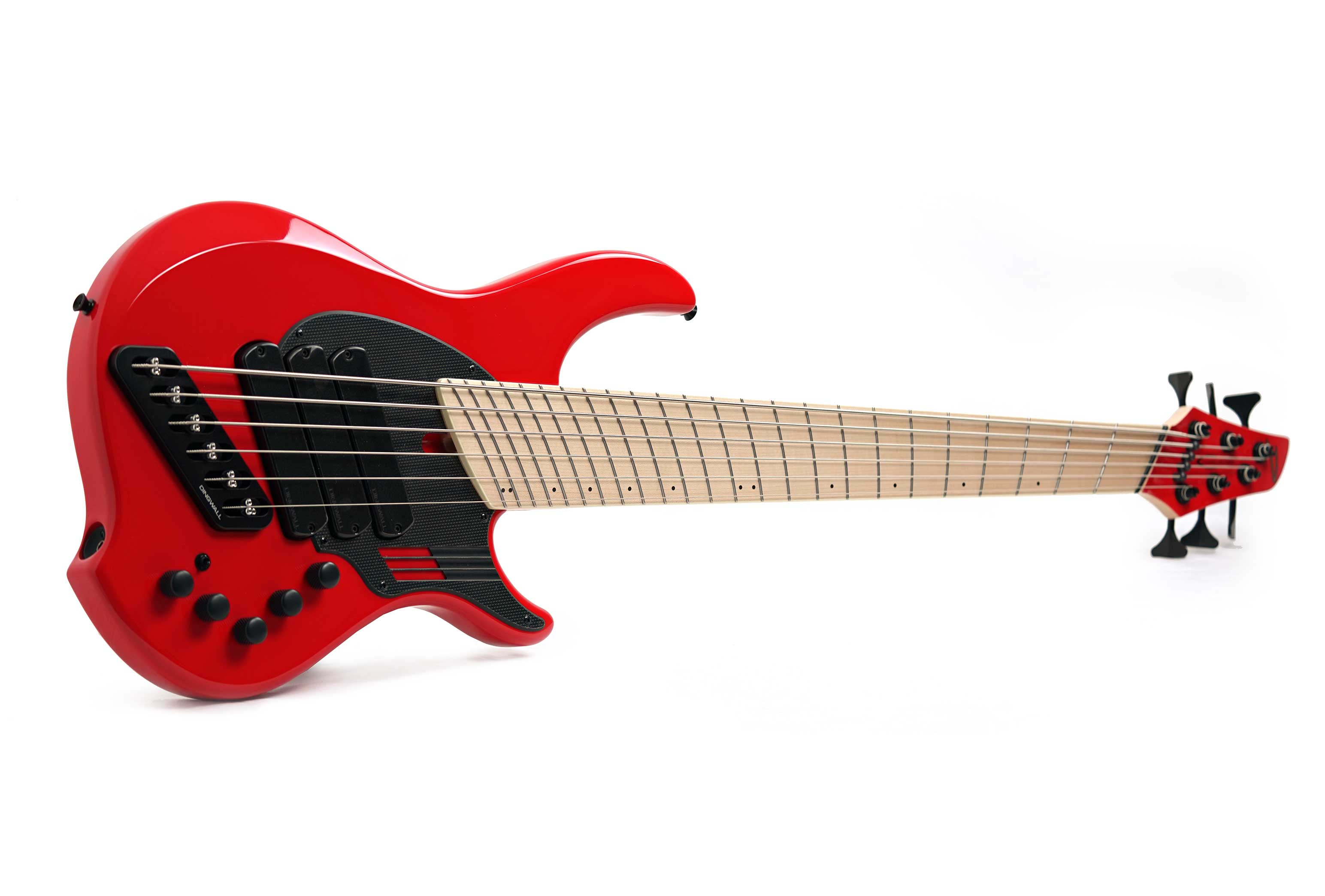 Dingwall NG3 6 String Ferrari Red Maple Fingerboard #21477