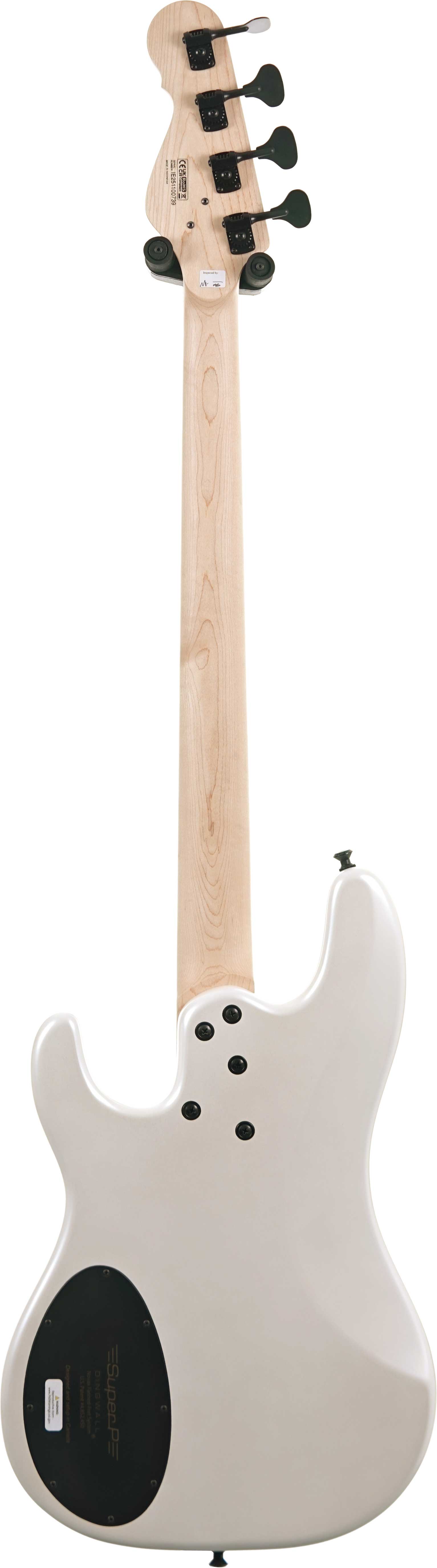 Dingwall SP1 4-String Gloss Ducatti White Rosewood Fingerboard #IE251100739