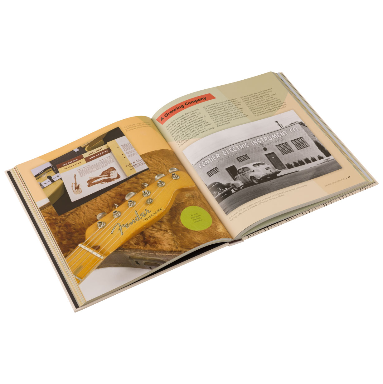 Fender 75th Telecaster Anniversary Book