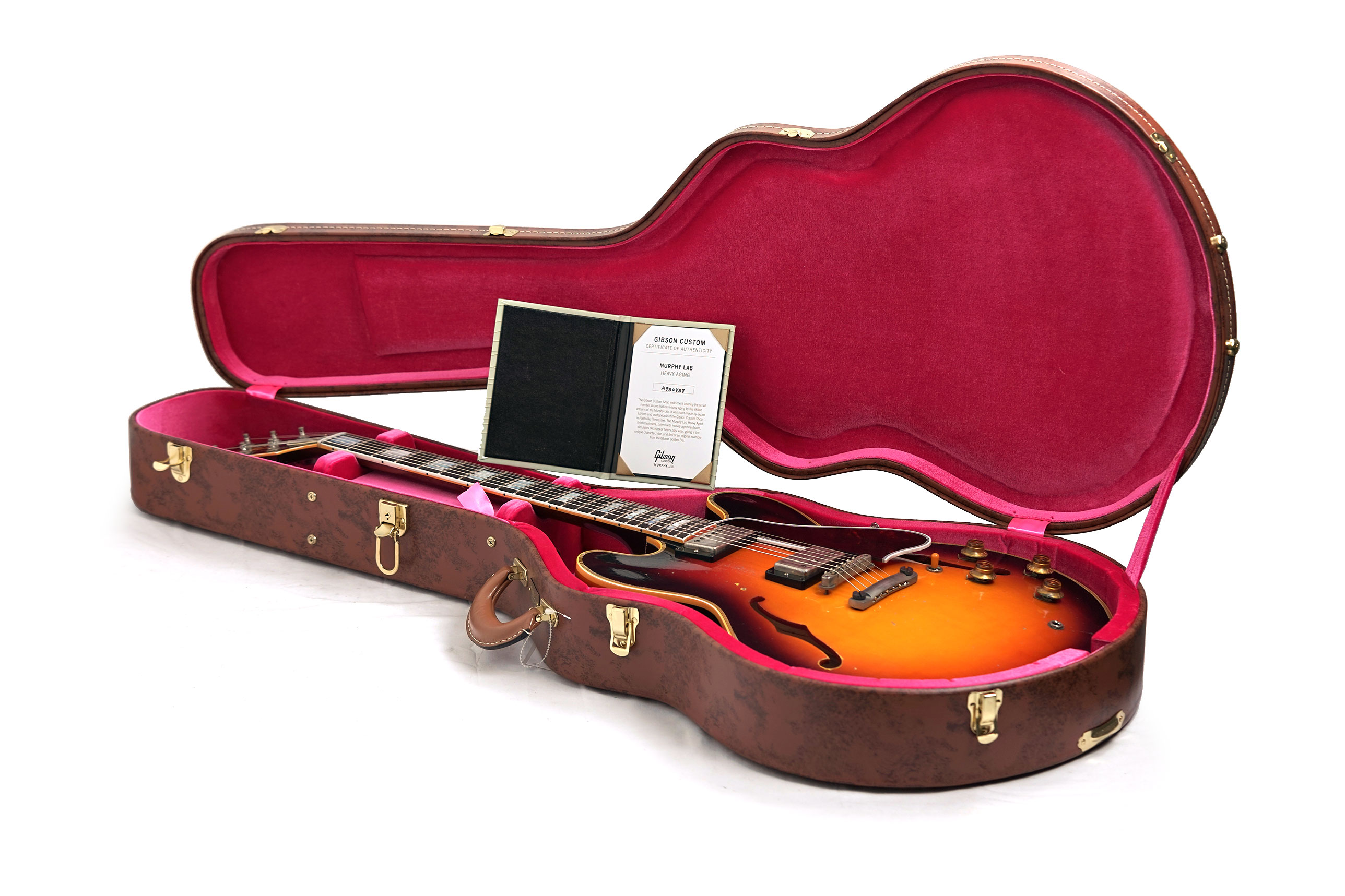 Gibson Custom Shop 1959 ES-355 Heavy Aged Bourbon Burst #A950458