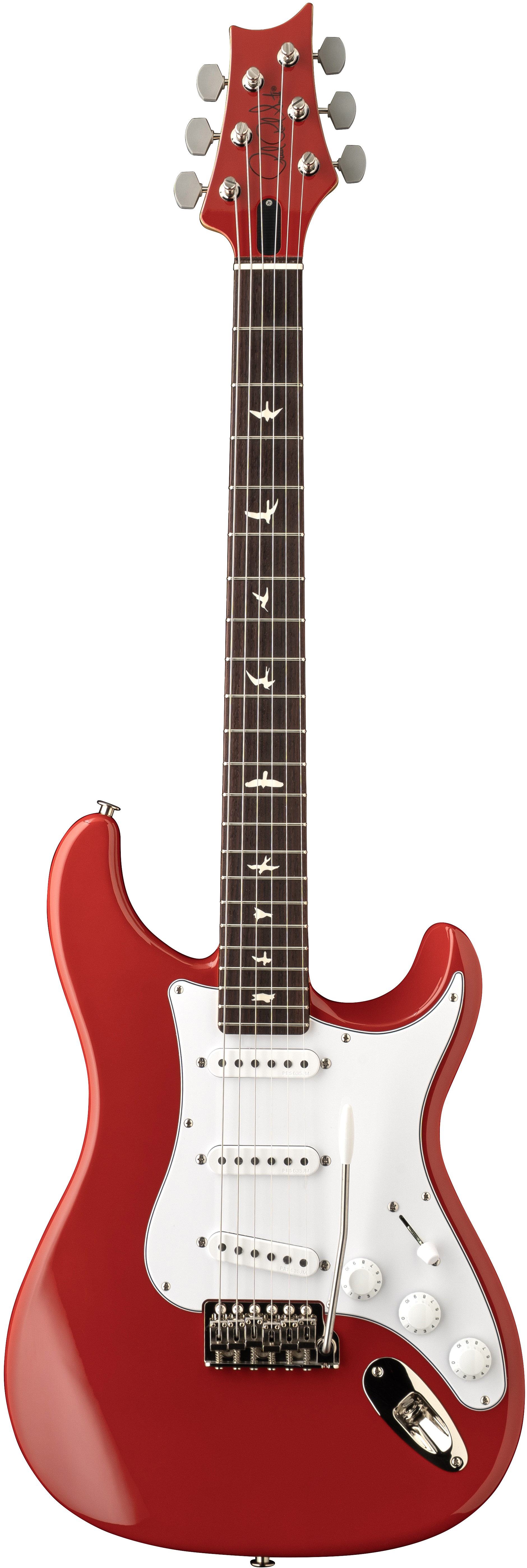 PRS Limited Edition Silver Sky Defender Portofino Red