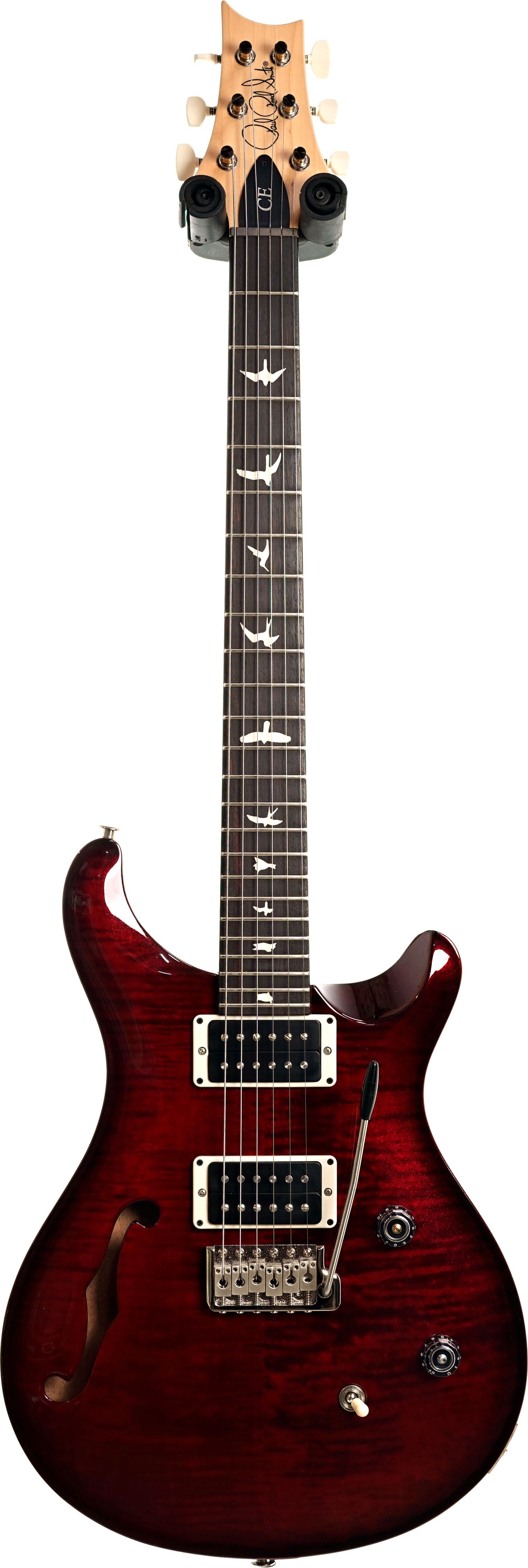 PRS CE24 Semi-Hollow Sprayer's Choice Red Sparkle #0427395