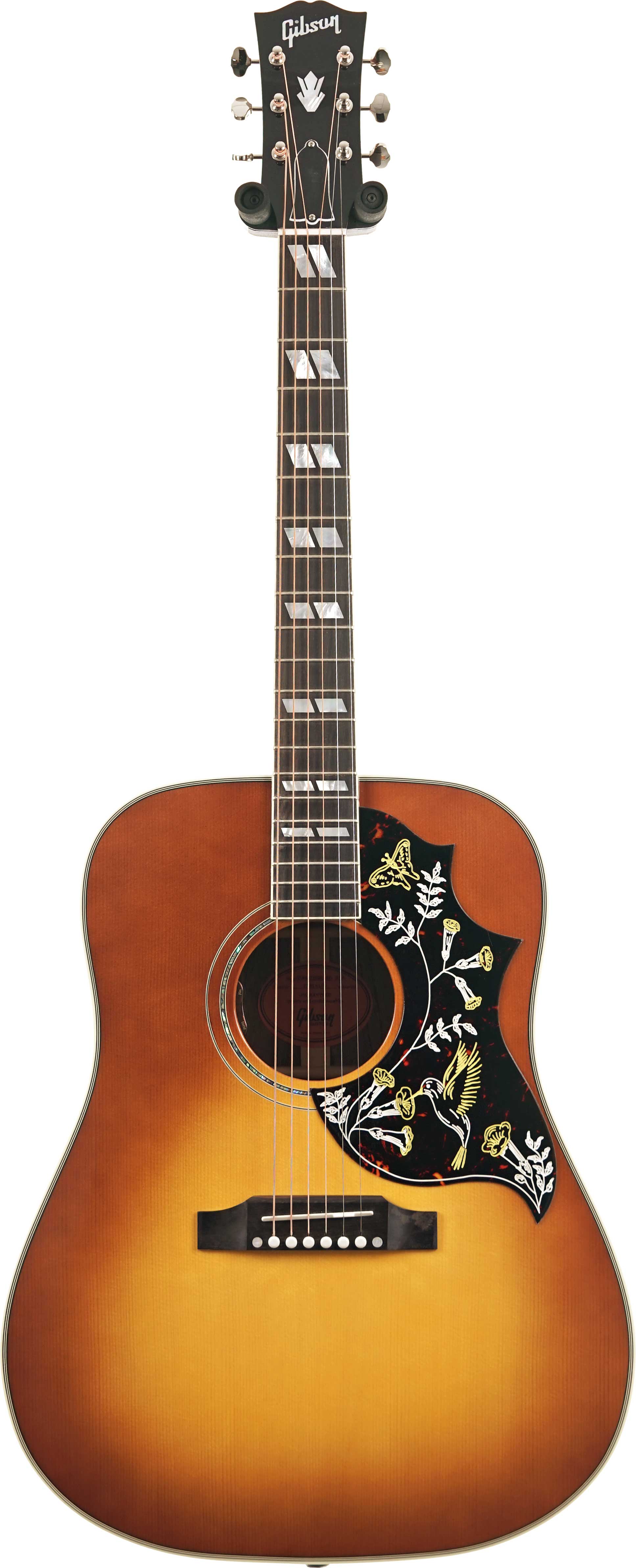 Gibson Hummingbird Koa Carpathian Spruce Honeyburst #21816106