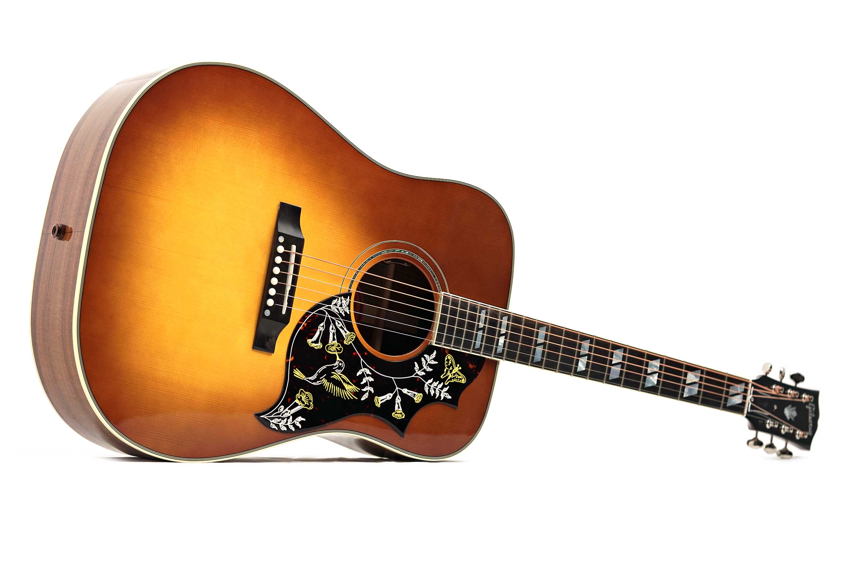 Gibson Hummingbird Koa Carpathian Spruce Honeyburst #21816106