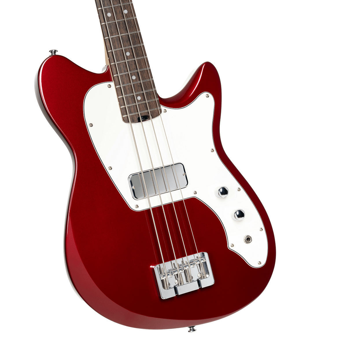 Cort Retro 304 Short Scale Bass Candy Apple Red