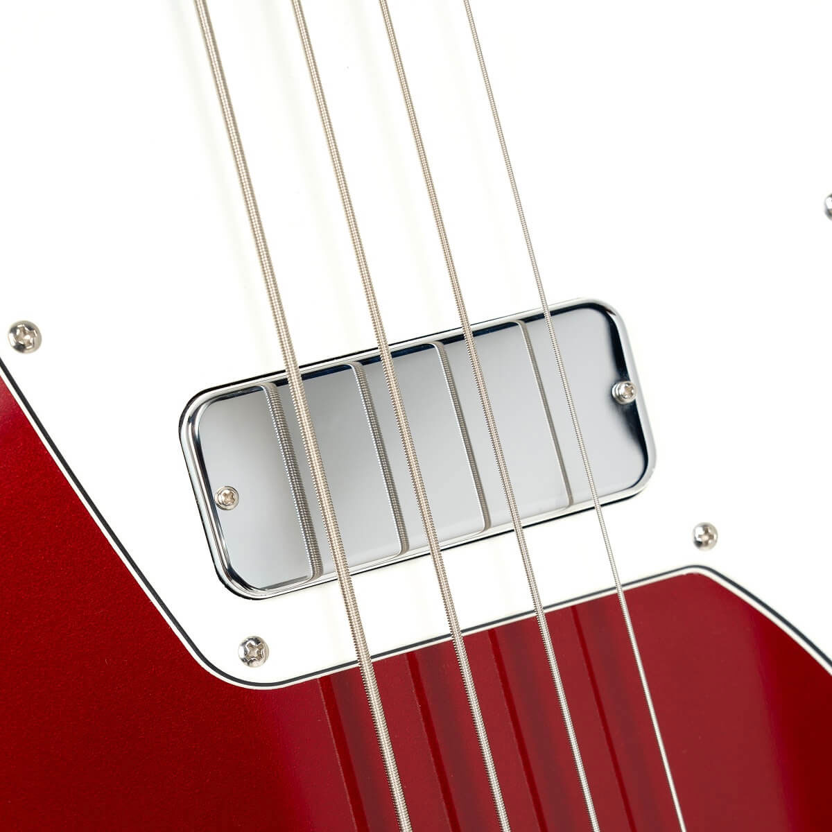 Cort Retro 304 Short Scale Bass Candy Apple Red