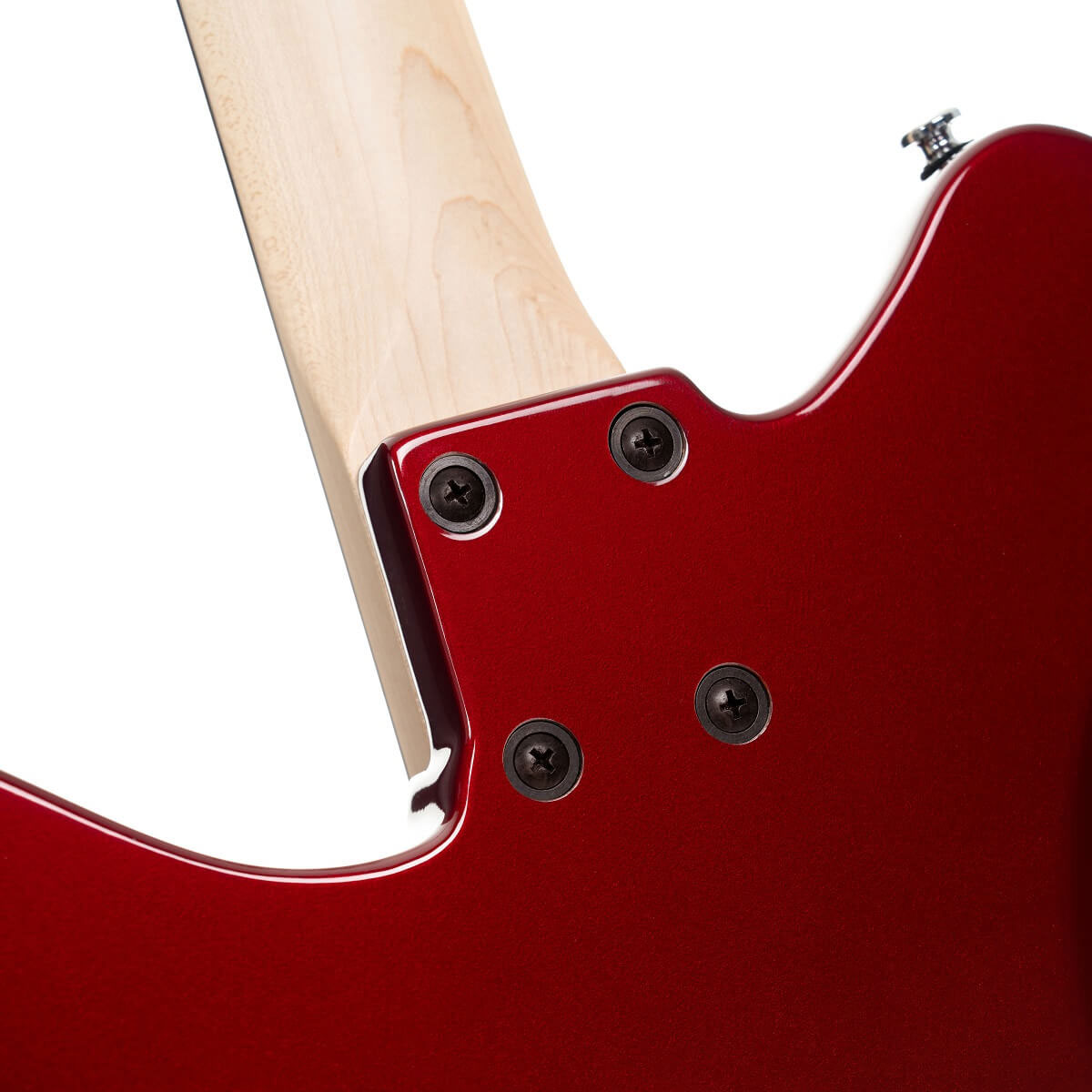 Cort Retro 304 Short Scale Bass Candy Apple Red