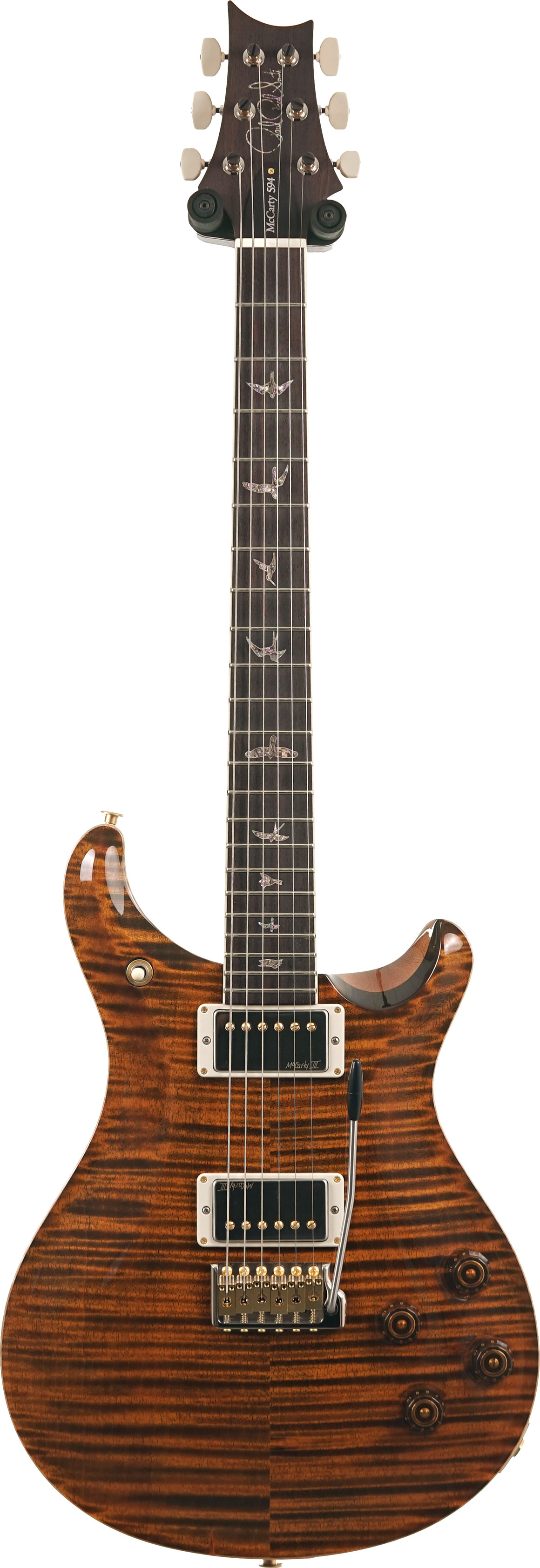 PRS Wood Library McCarty 594 Tiger Eye 10 Top #0428271