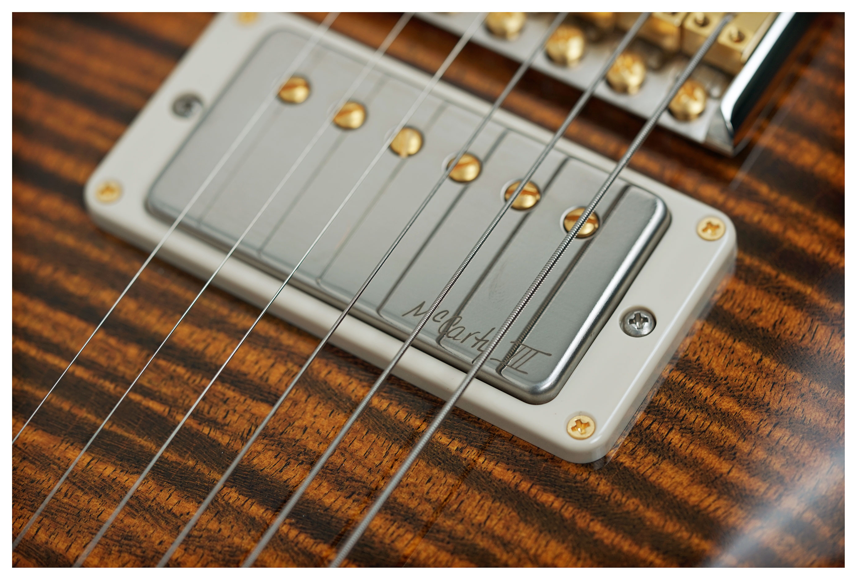 PRS Wood Library McCarty 594 Tiger Eye 10 Top #0428271