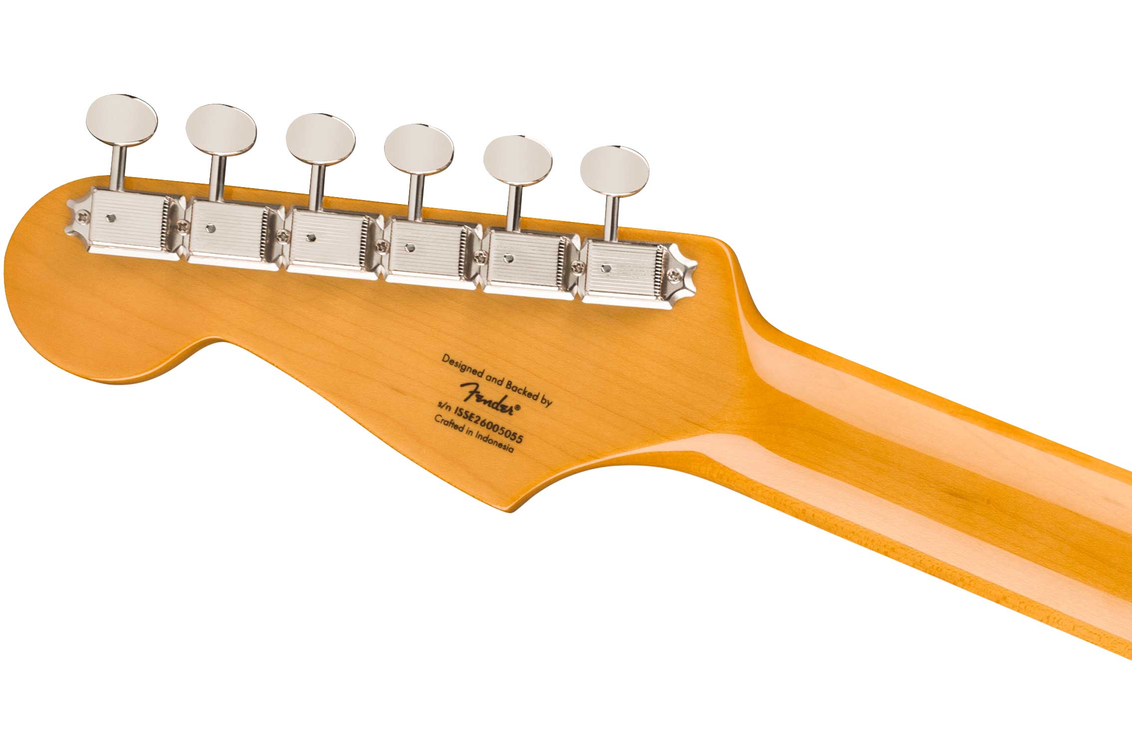 Squier Limited Edition FSR Classic Vibe 60s Stratocaster HSS Parchment Pickguard Shoreline Gold Indian Laurel Fingerboard