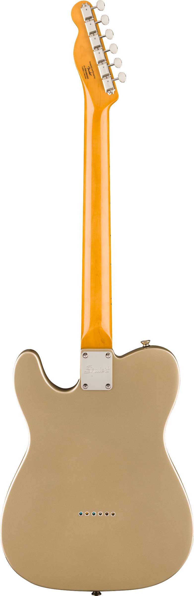 Squier Limited Edition FSR Classic Vibe 50s Telecaster SH Black Pickguard Shoreline Gold Maple Fingerboard