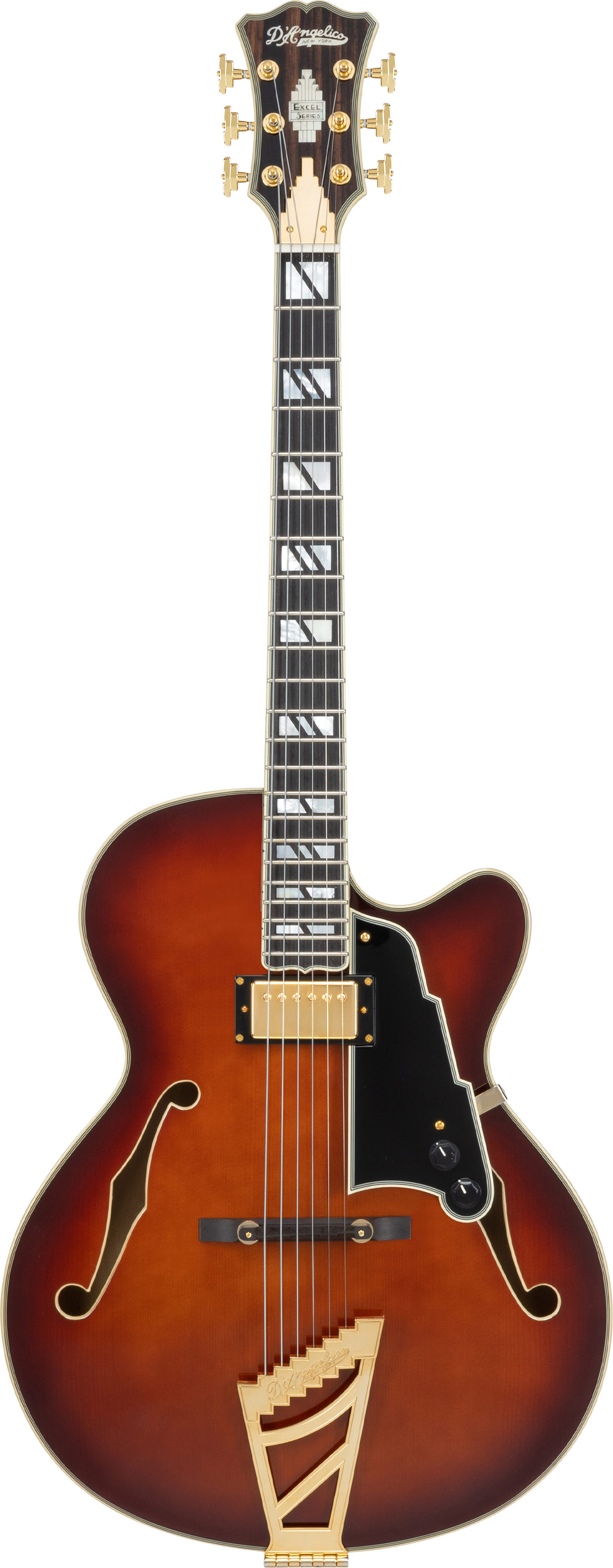 D'Angelico Excel 16 Amaretto Burst