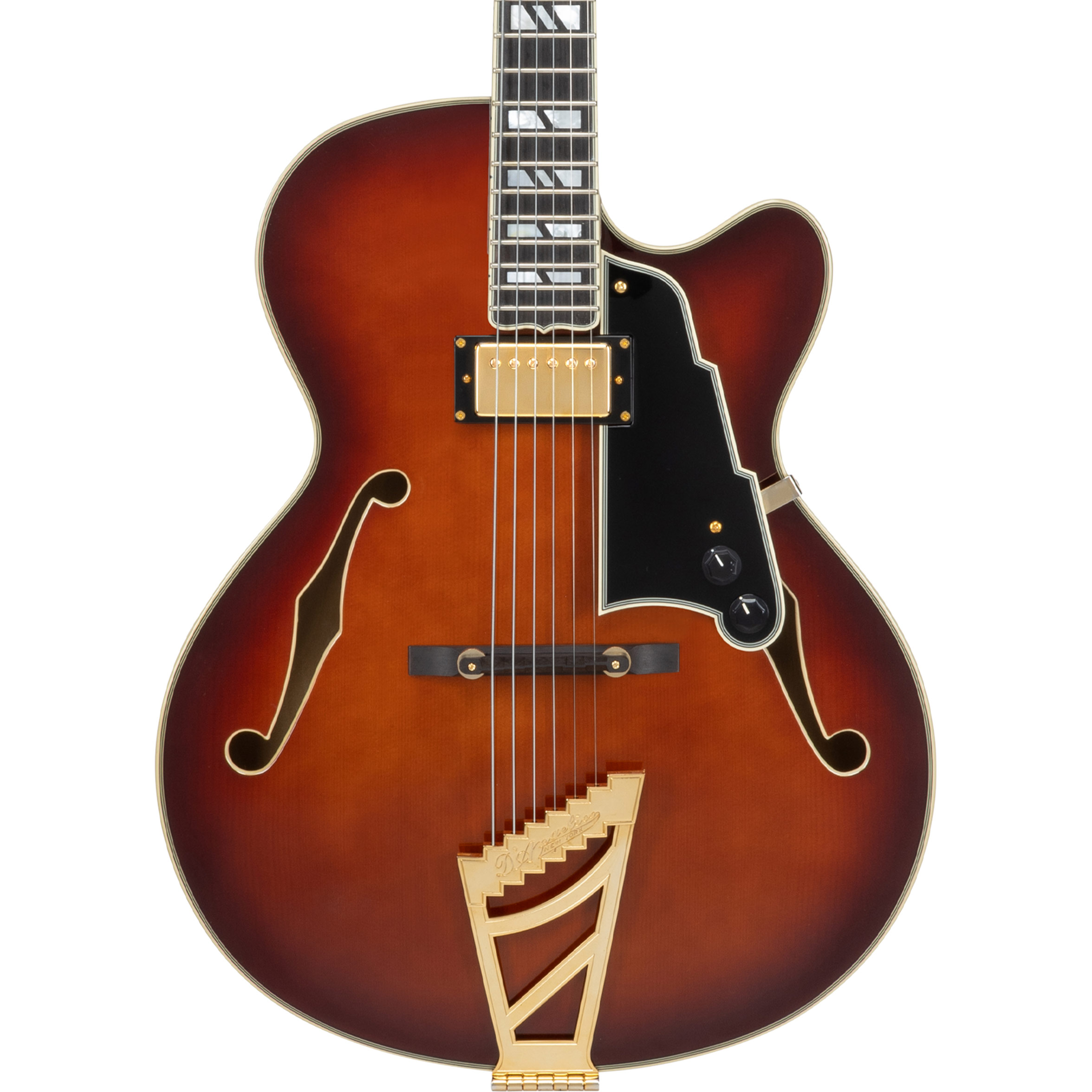 D'Angelico Excel 16 Amaretto Burst