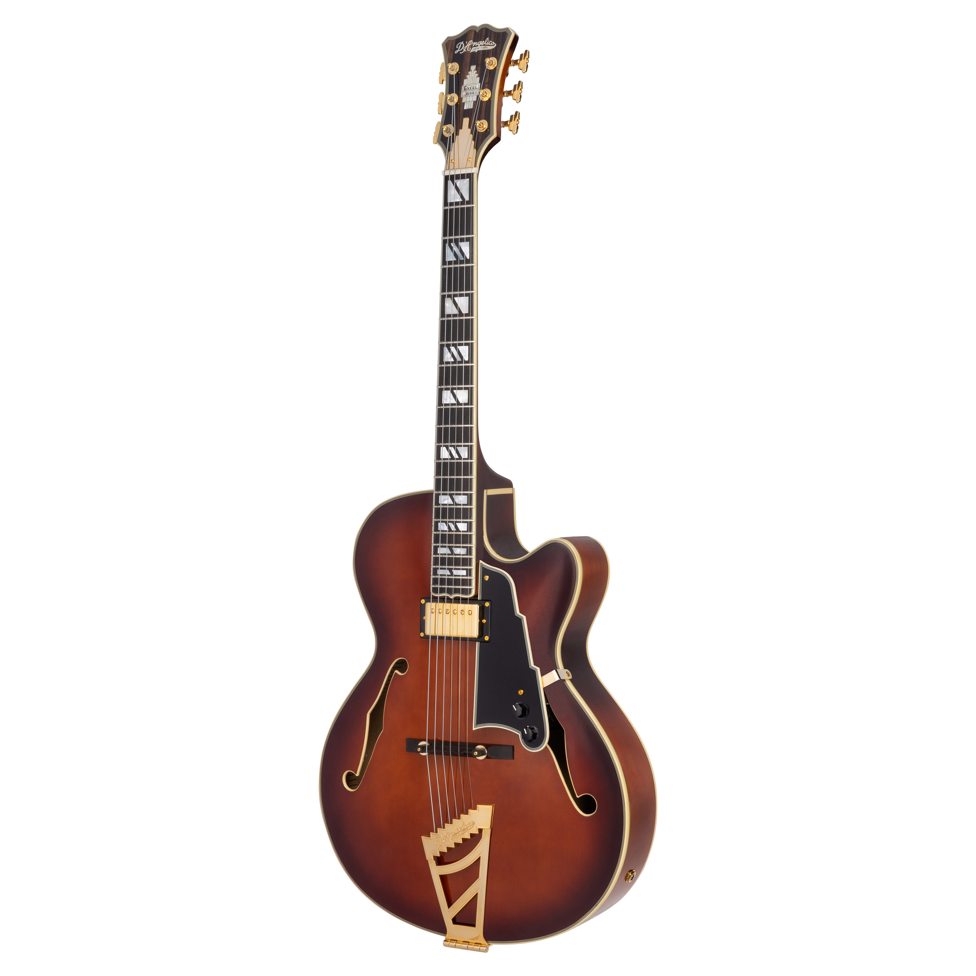 D'Angelico Excel 16 Amaretto Burst