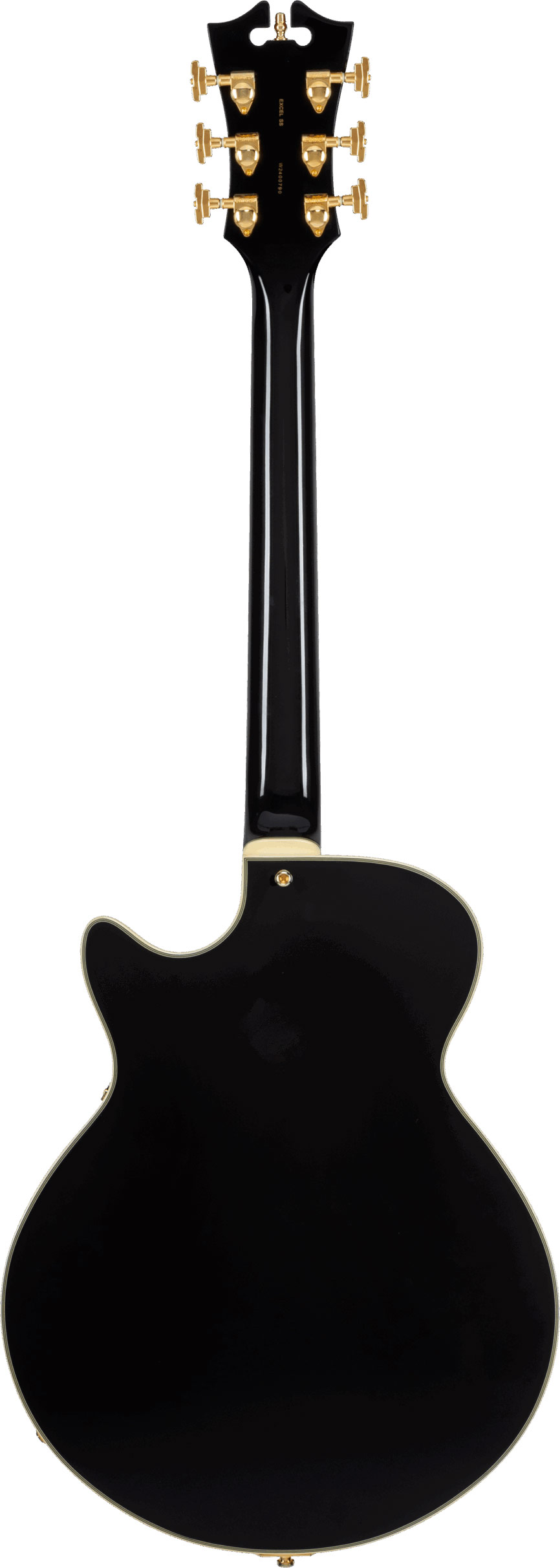D'Angelico Excel SS Solid Black