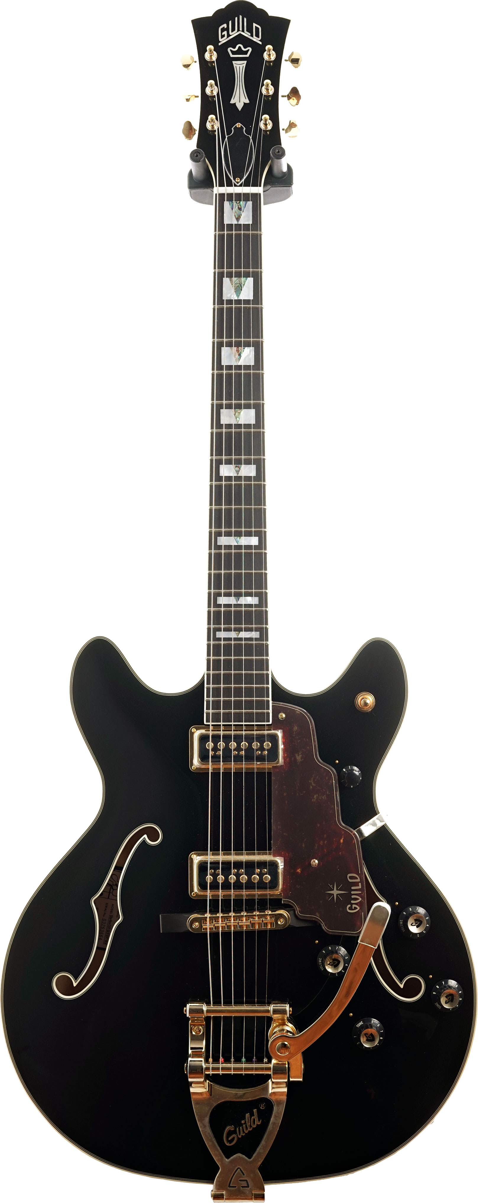 Guild Starfire Custom DC GVT GH Black Metallic