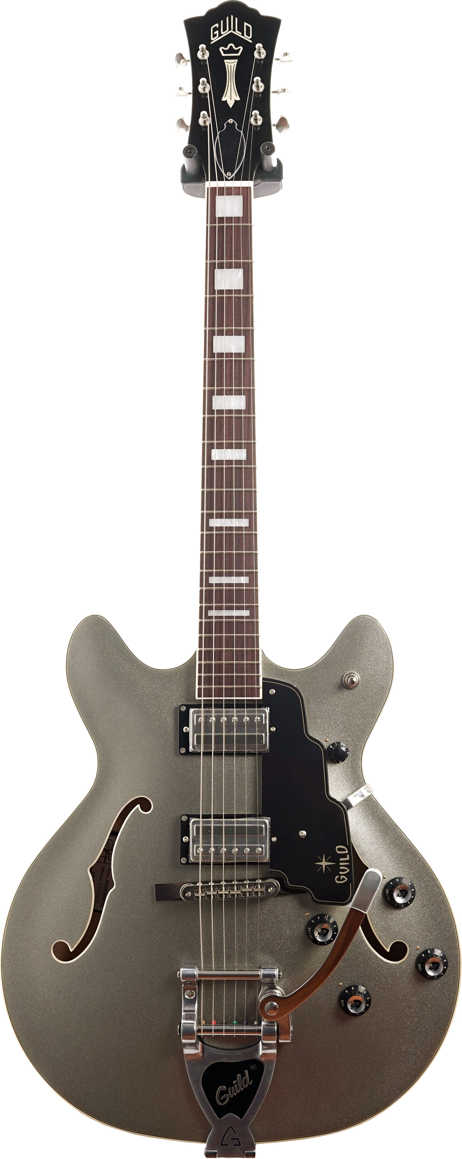 Guild Starfire Deluxe DC GVT Vintage Sterling