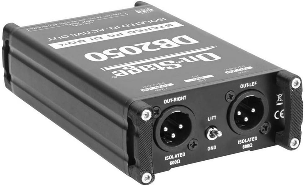 On Stage Stereo Multi Media Active DI Box