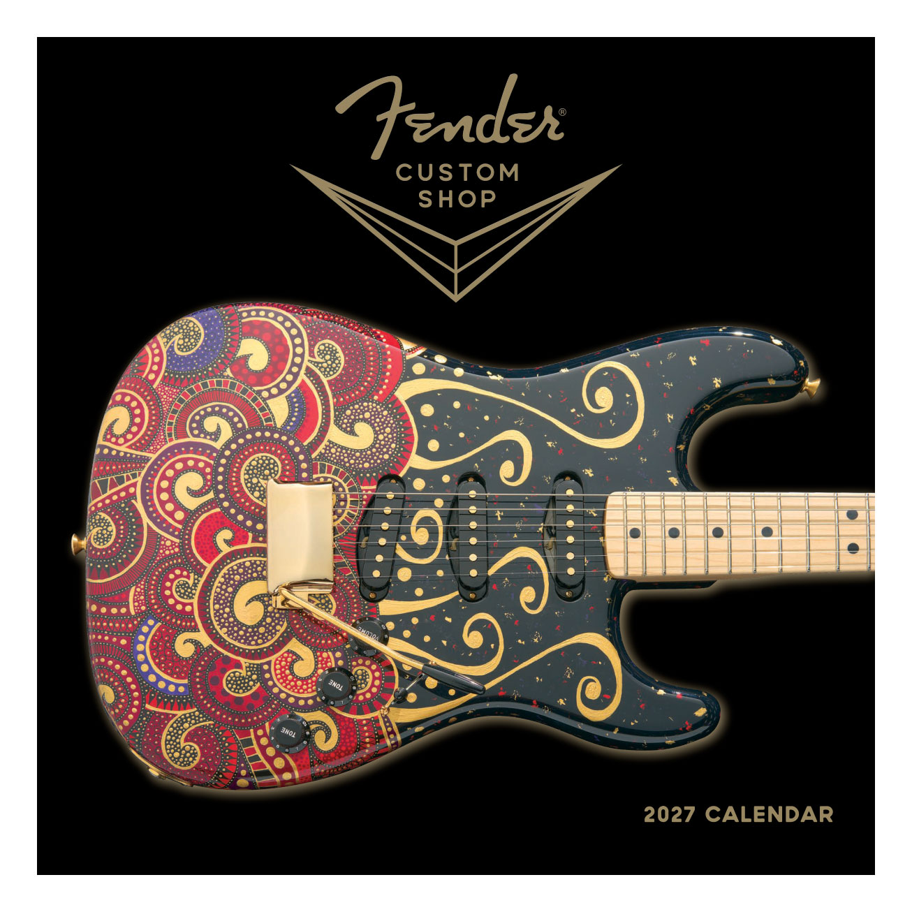 Fender 2027 Custom Shop Calendar