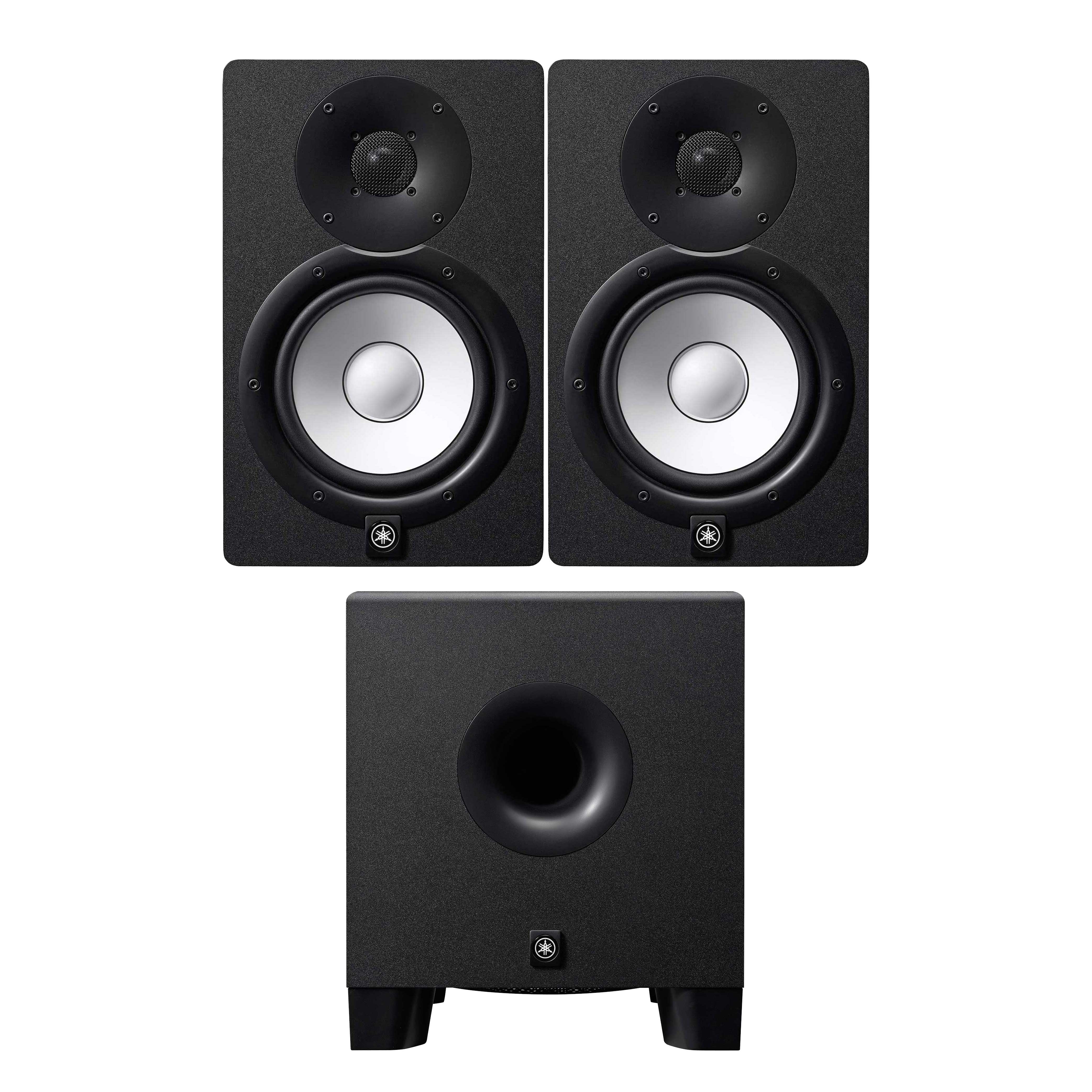 Yamaha HS7 Studio Monitor (Pair) and Sub Package