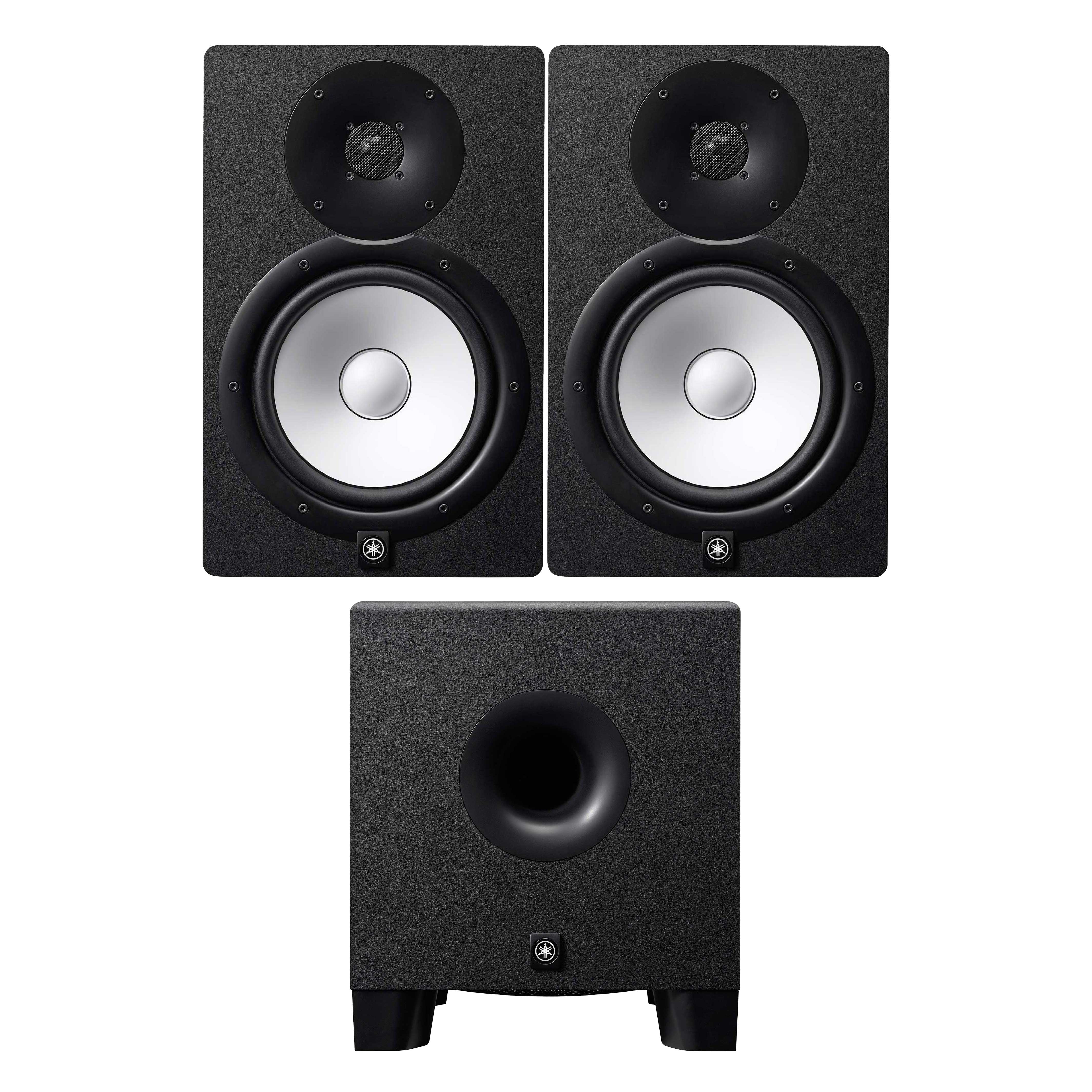 Yamaha HS8 Studio Monitor (Pair) and Sub Package