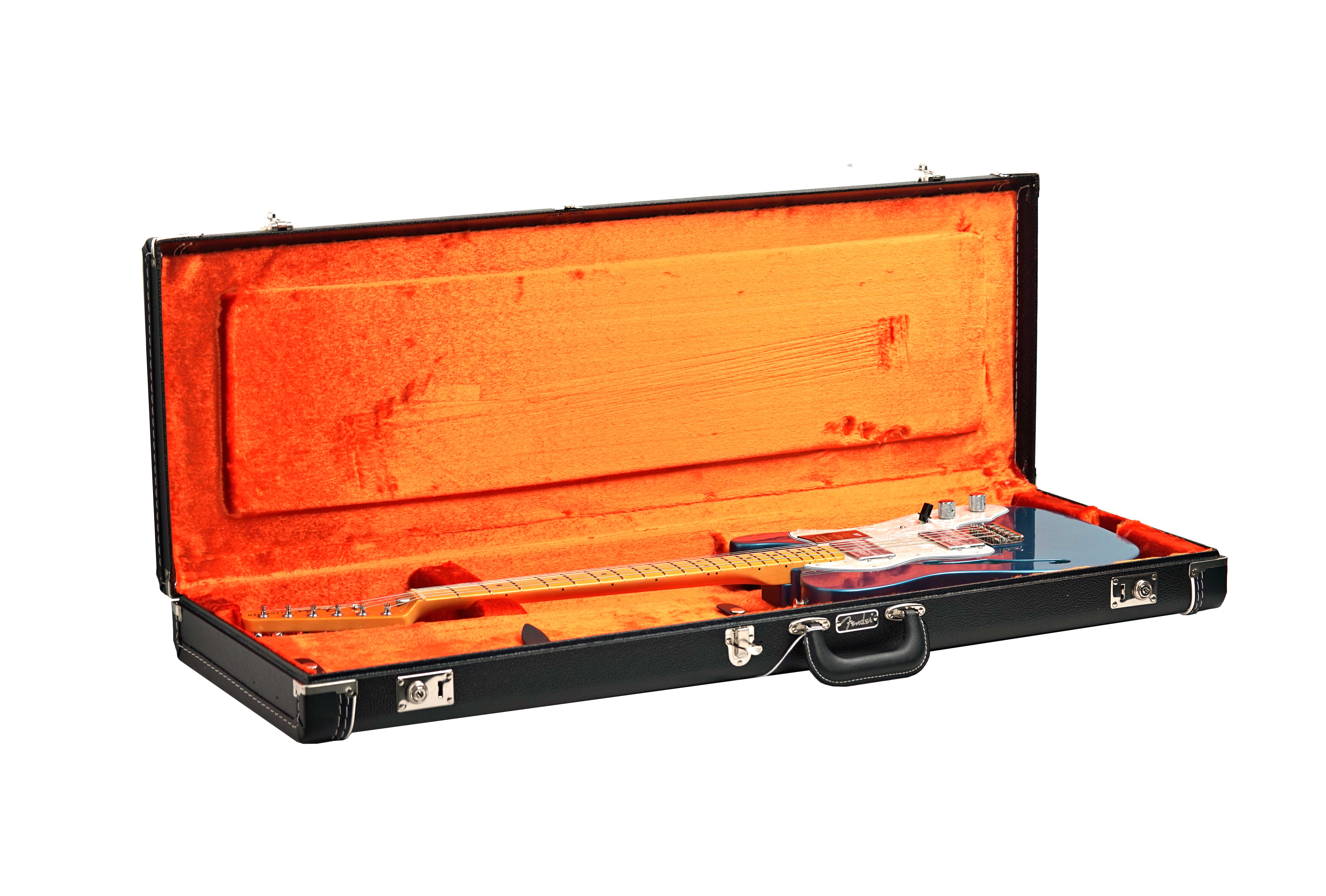 Fender American Vintage II 1972 Telecaster Thinline Maple Fingerboard Lake Placid Blue #V13632
