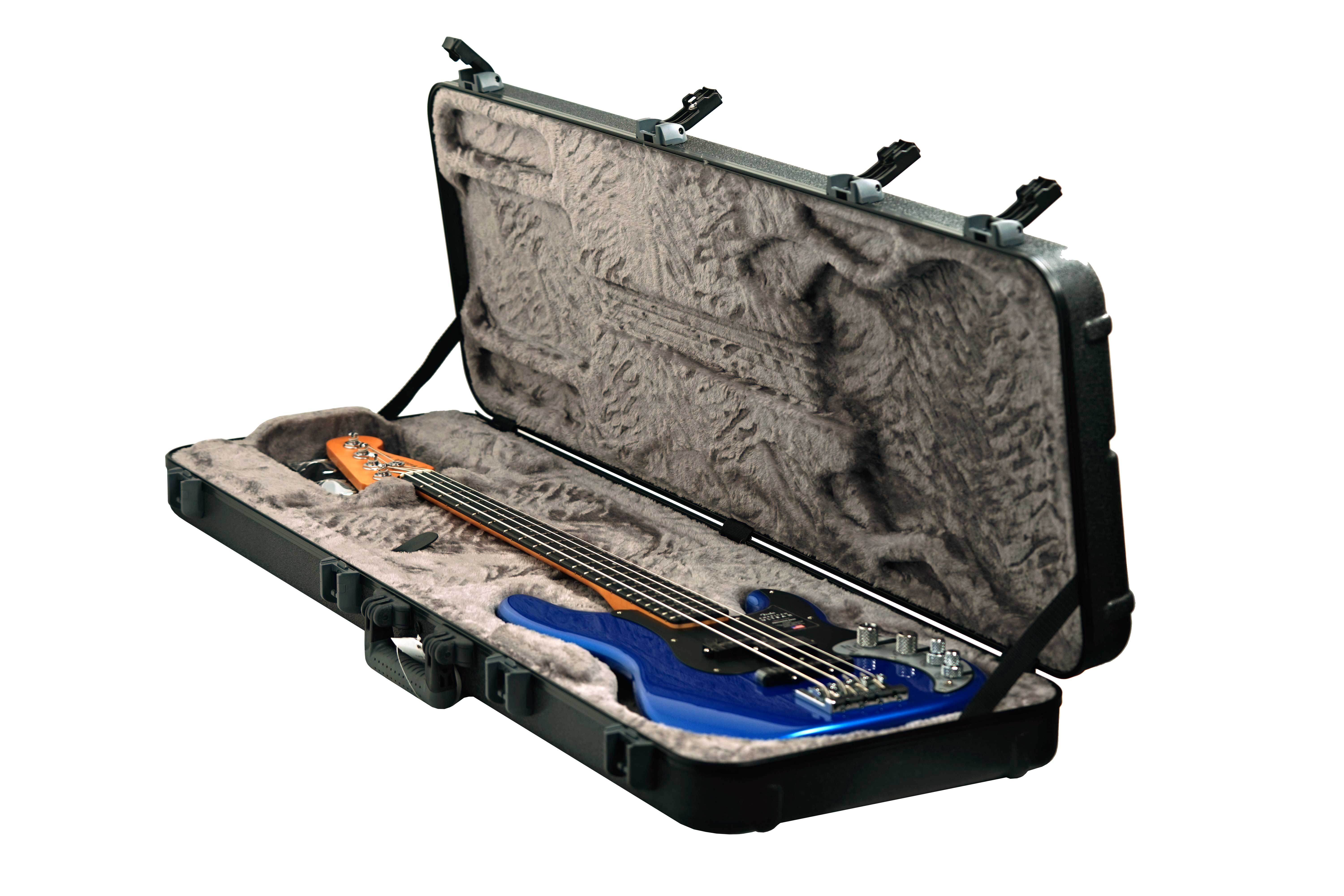 Fender American Ultra II Precision Bass Noble Blue Ebony Fingerboard #US26009150