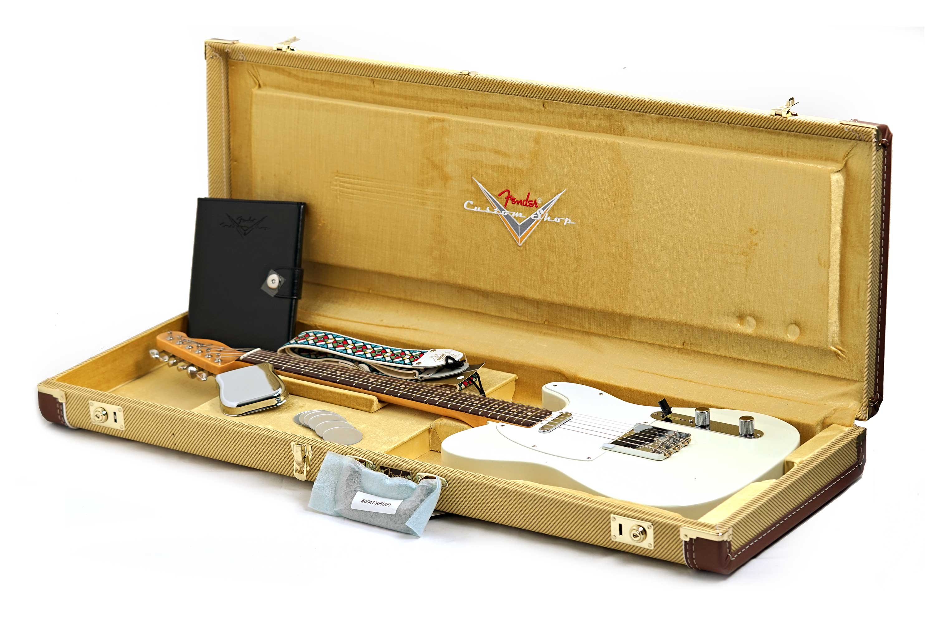 Fender Custom Shop Jimmy Page Signature Telecaster Journeyman Relic Rosewood Fingerboard White Blonde #R144369