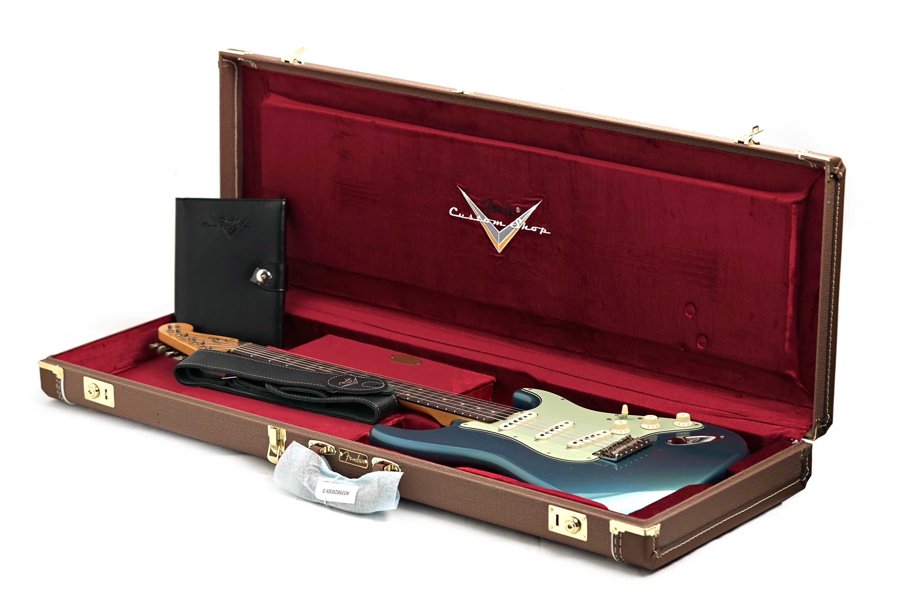 Fender Custom Shop 1960 Stratocaster Journeyman Relic Aged Lake Placid Blue Rosewood Fingerboard #CZ591989