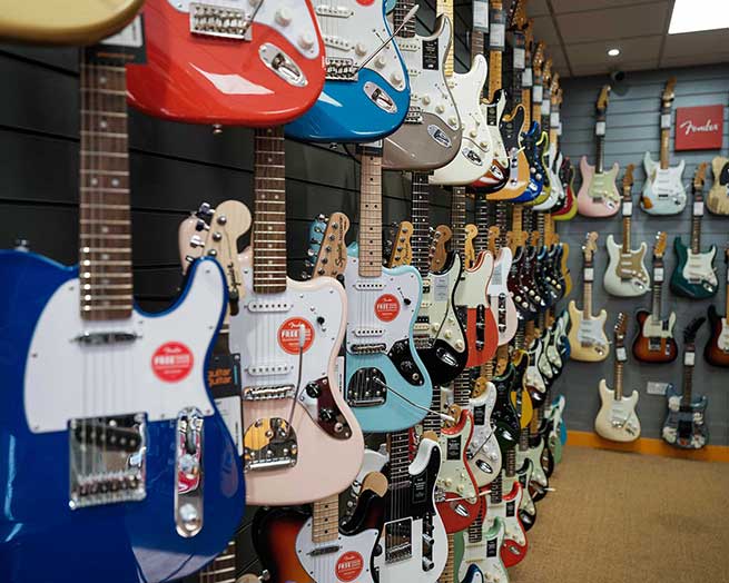 guitarguitar Newcastle electric department