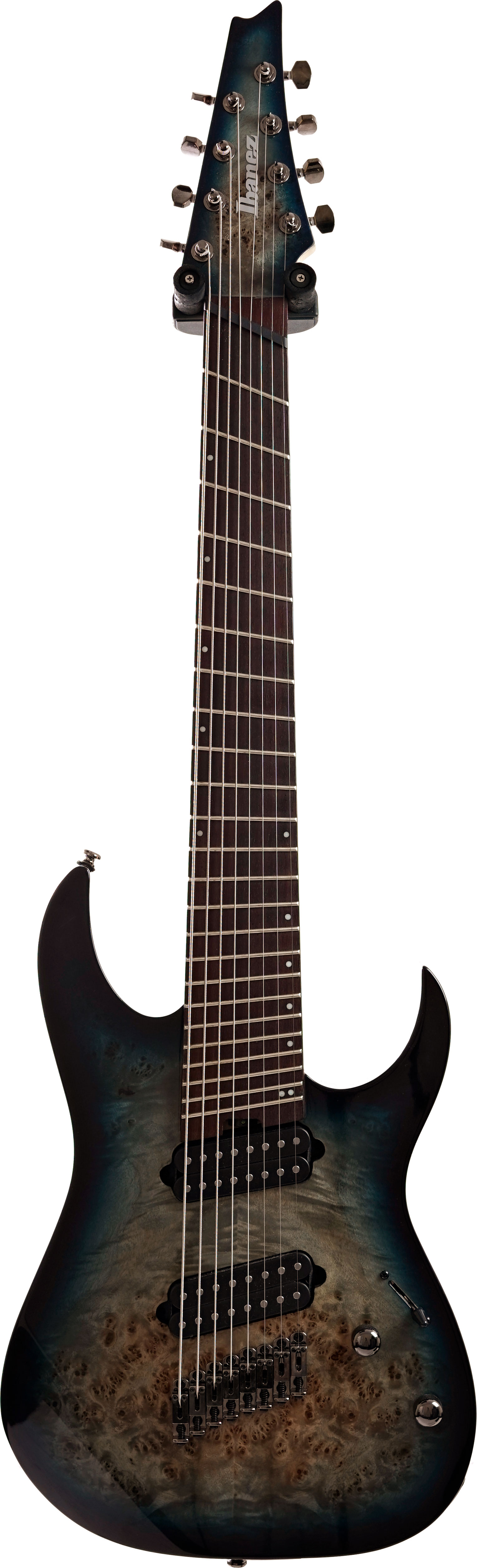 Ibanez 2025 RGMS8PB Multi Scale Cosmic Blue Starburst (Pre-Owned)