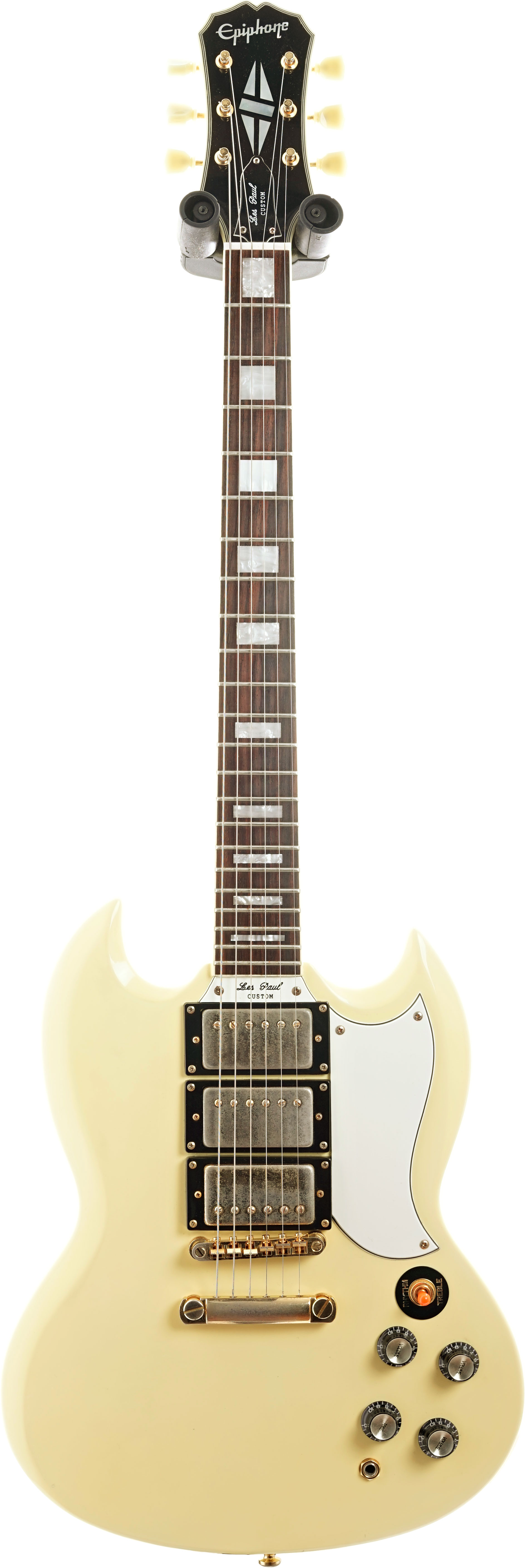 Epiphone 2001 G-400 Les Paul SG Custom Ivory (Pre-Owned)