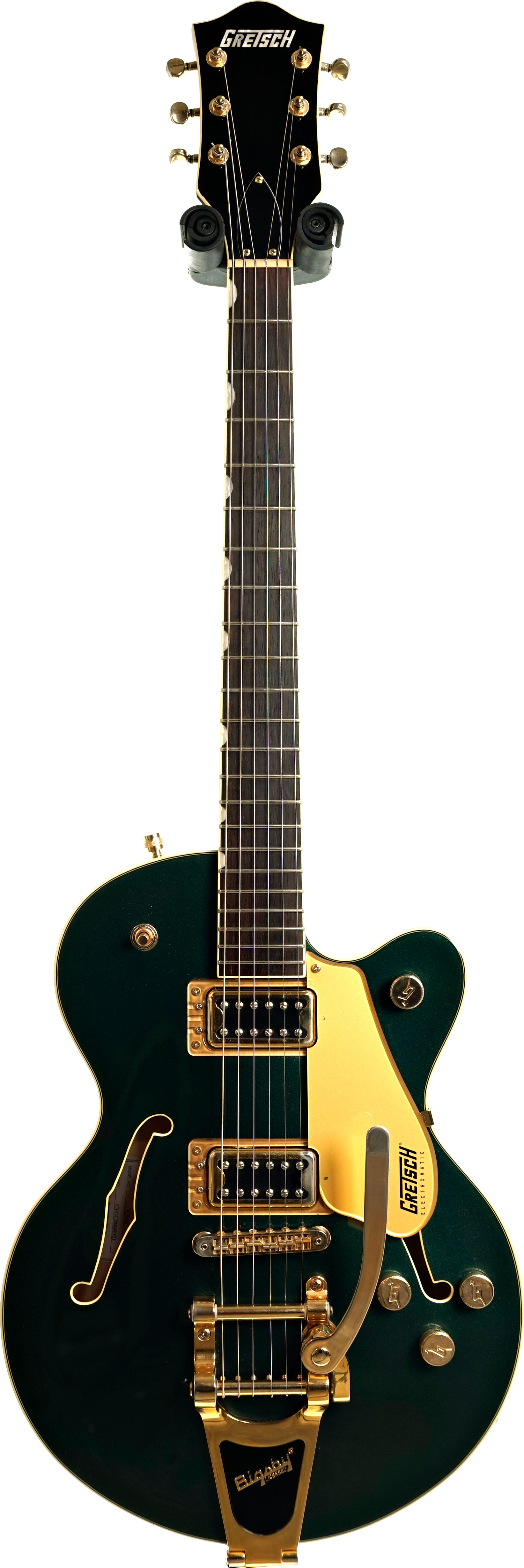 Gretsch G5655TG Electromatic Center Block Jr. Single-Cut with Bigsby and Gold Hardware Laurel Fingerboard Cadillac Green (Pre-Owned)