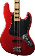 Squier Vintage Modified 70s Jazz Bass Candy Apple Red Maple Fingerboard (Pre-Owned)